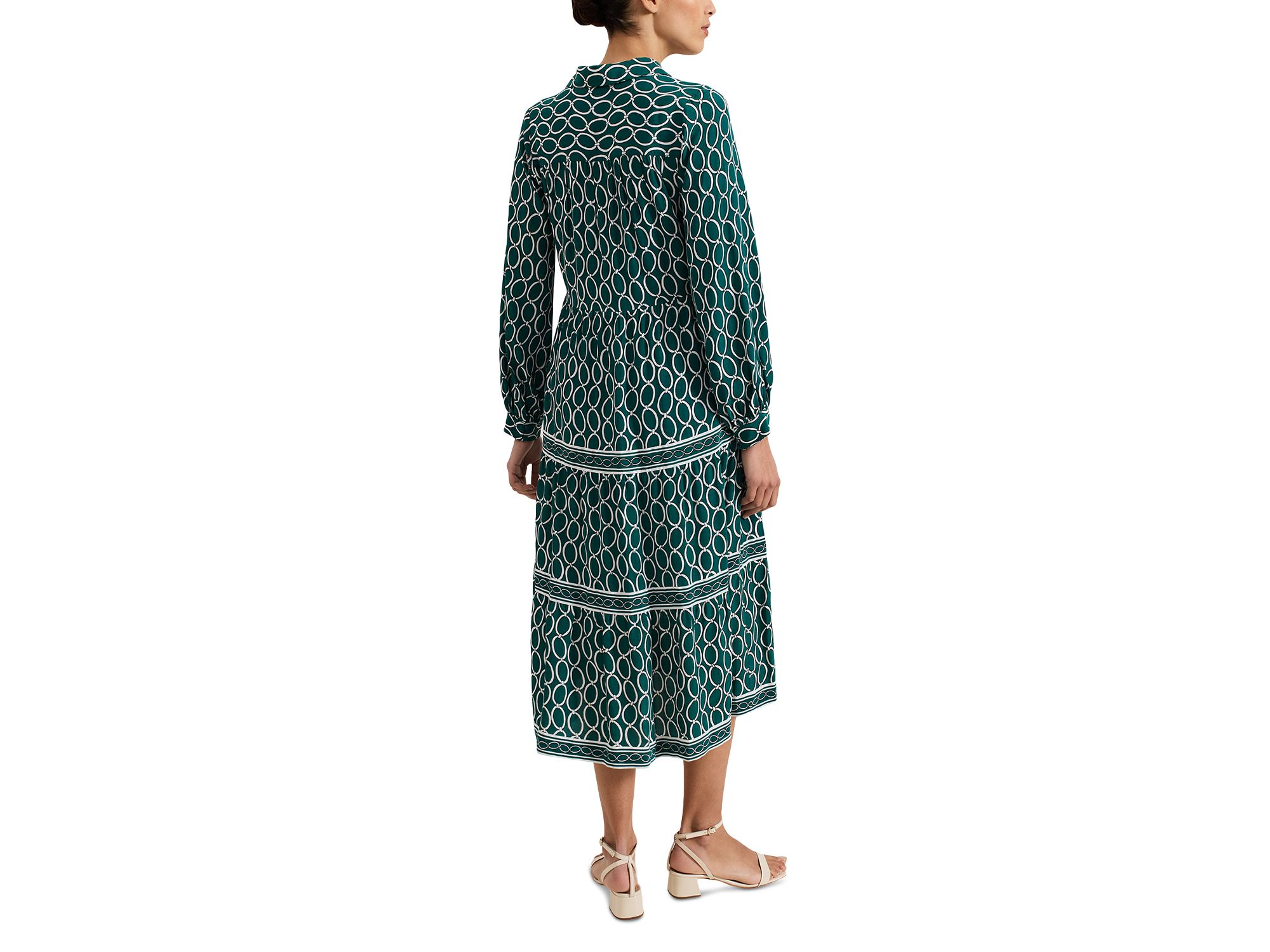 Tiered Midi Dress — Image 9