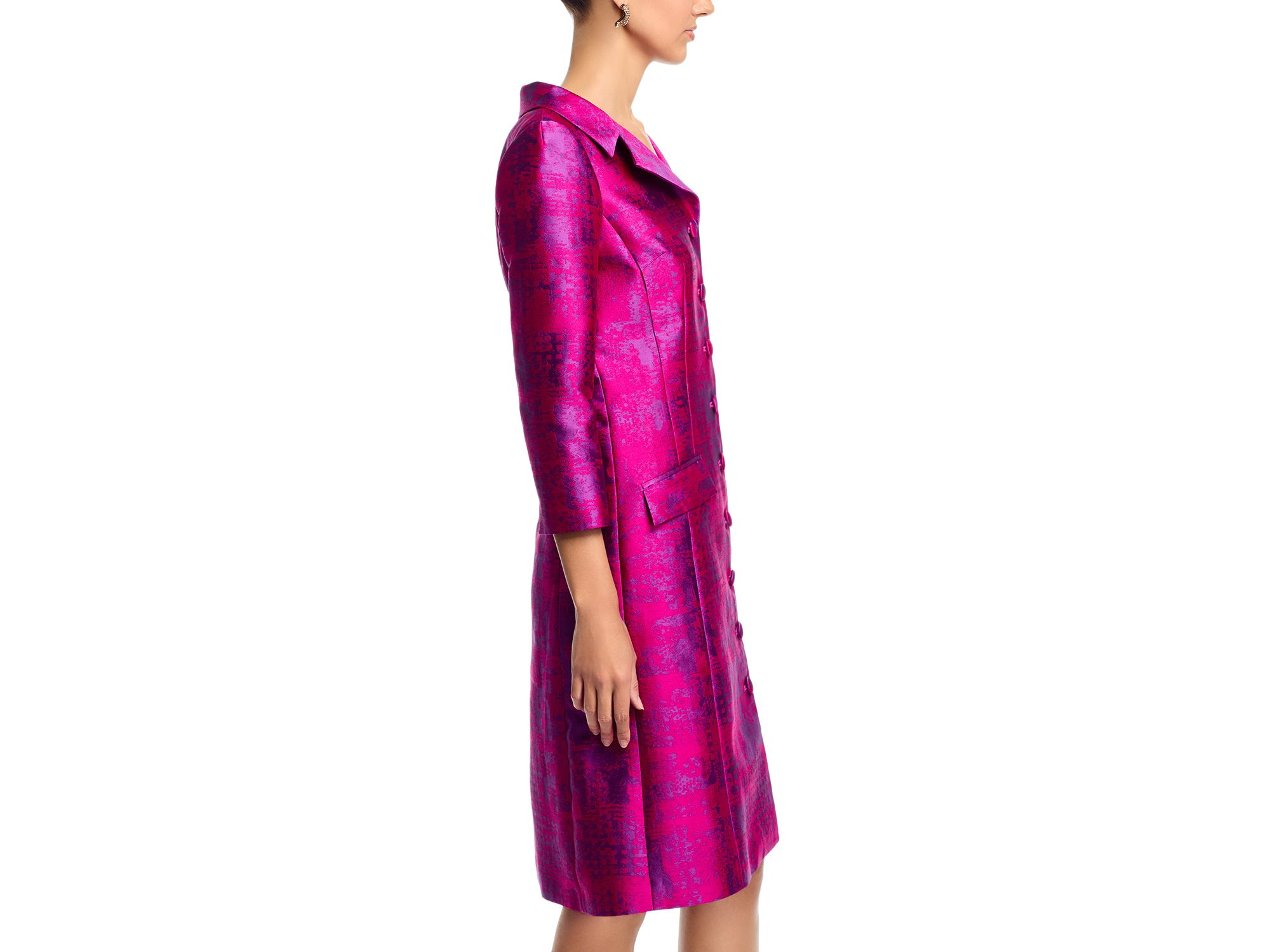 Jacquard Coat Dress — Image 4