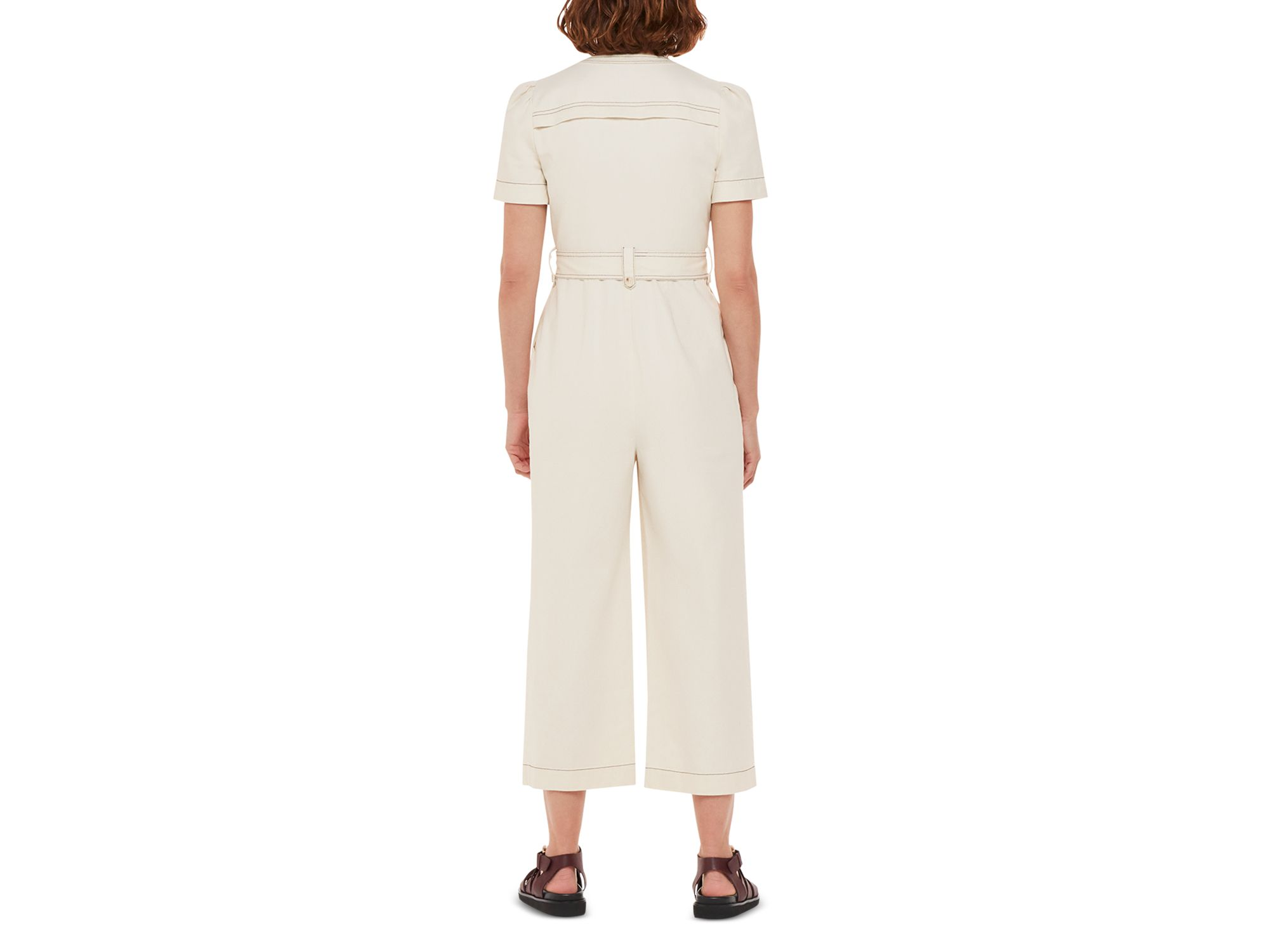 Alana Cotton Denim Jumpsuit — Image 3