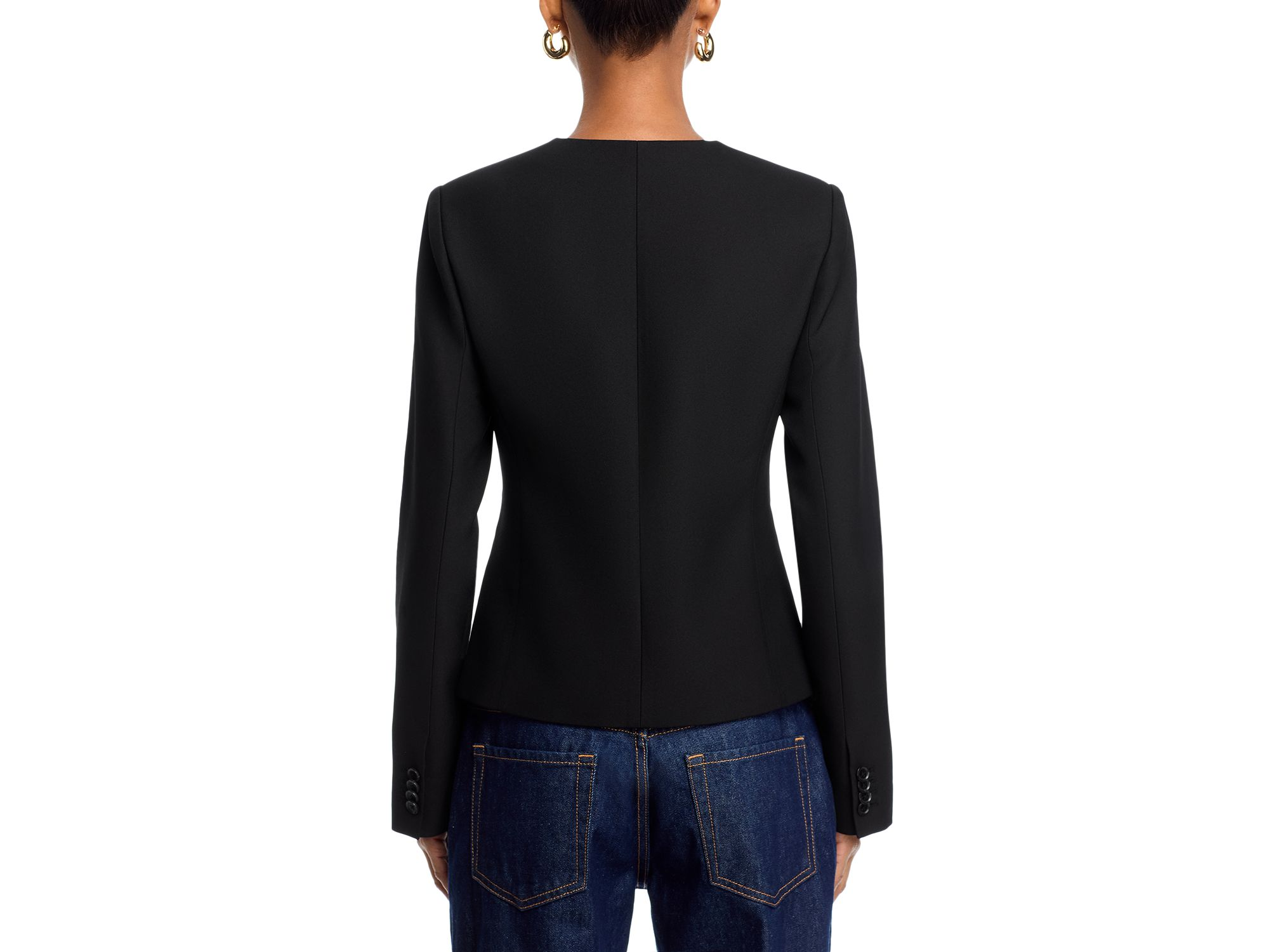 Round Neck Jacket — Image 4