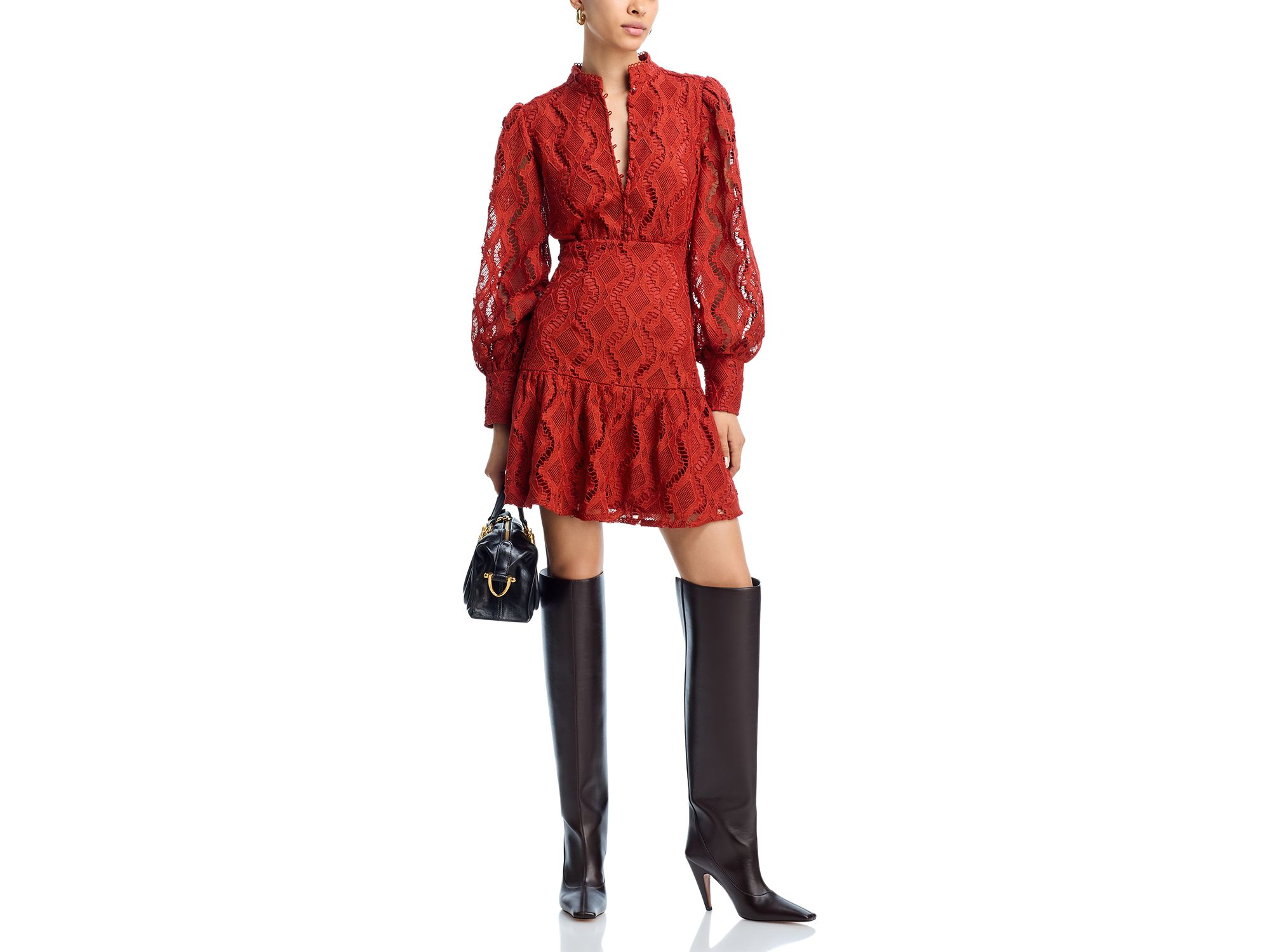 Wavy Lace Dress - Exclusive — Image 5