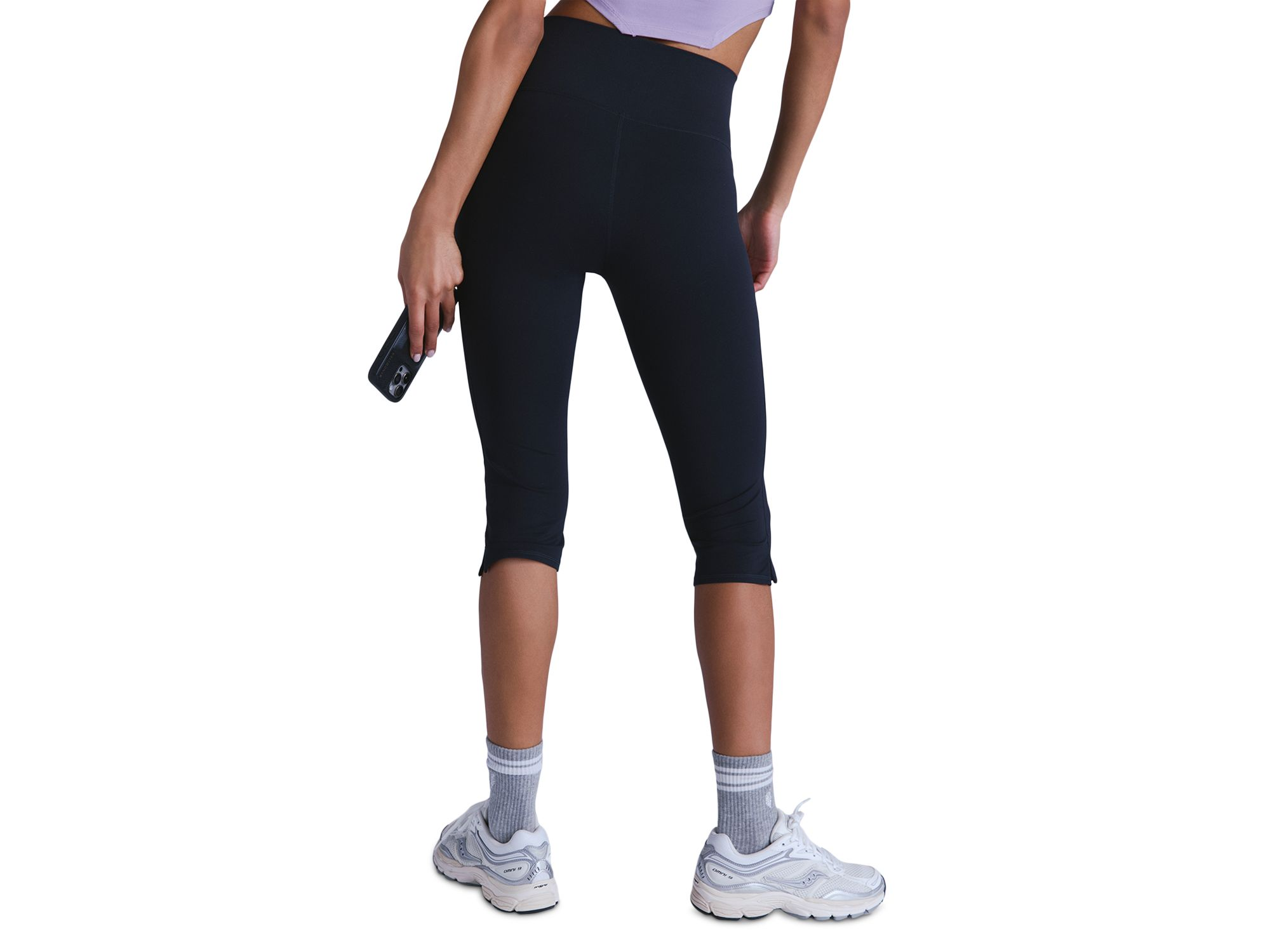 Never Better Mini Flare Cropped Leggings — Image 6