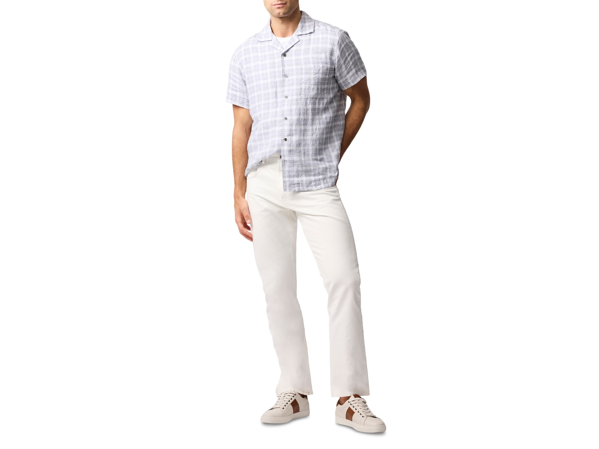 Esslin Relaxed Jean in Stark White — Image 4