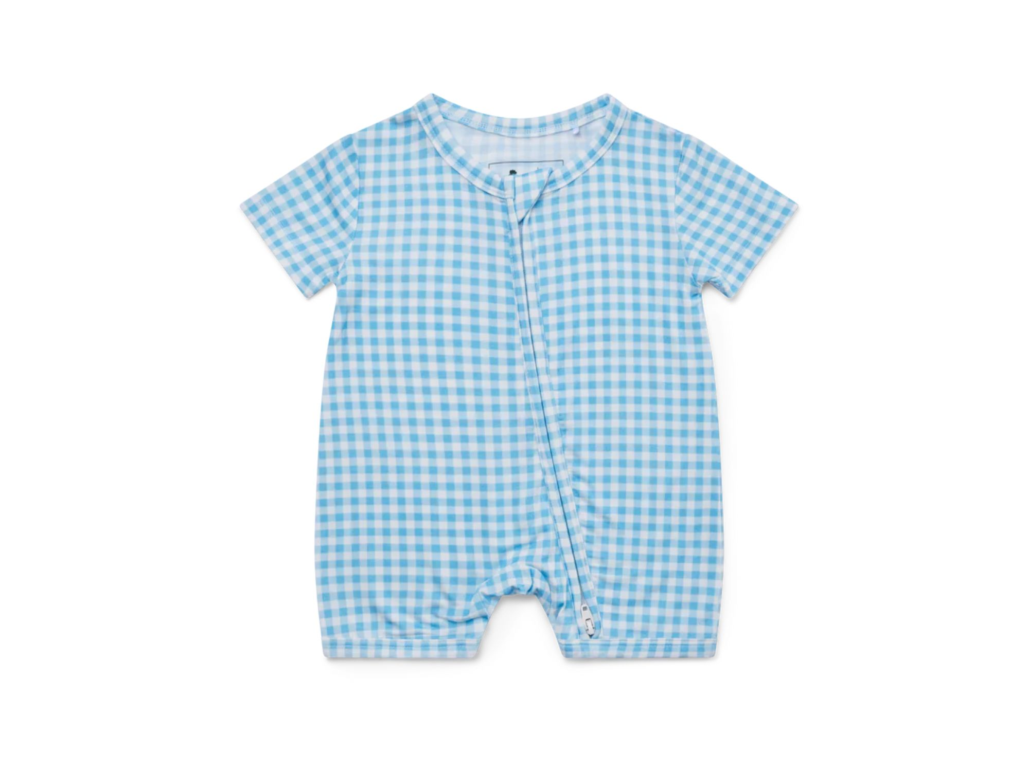 Boys' Harbor Gingham Bamboo Sleeper - Baby — Image 6