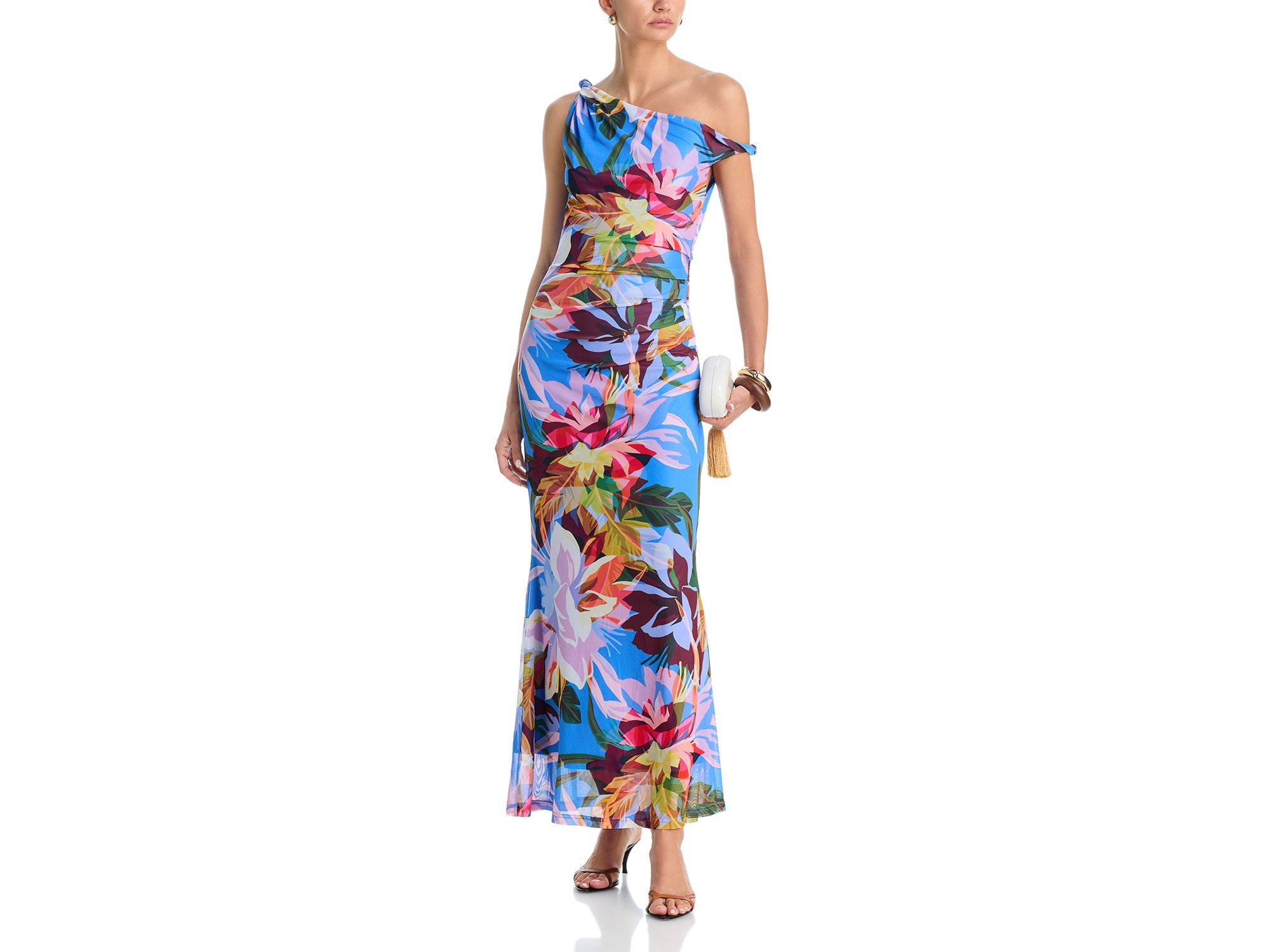 Mesh Strapless Maxi Dress - Exclusive — Image 4