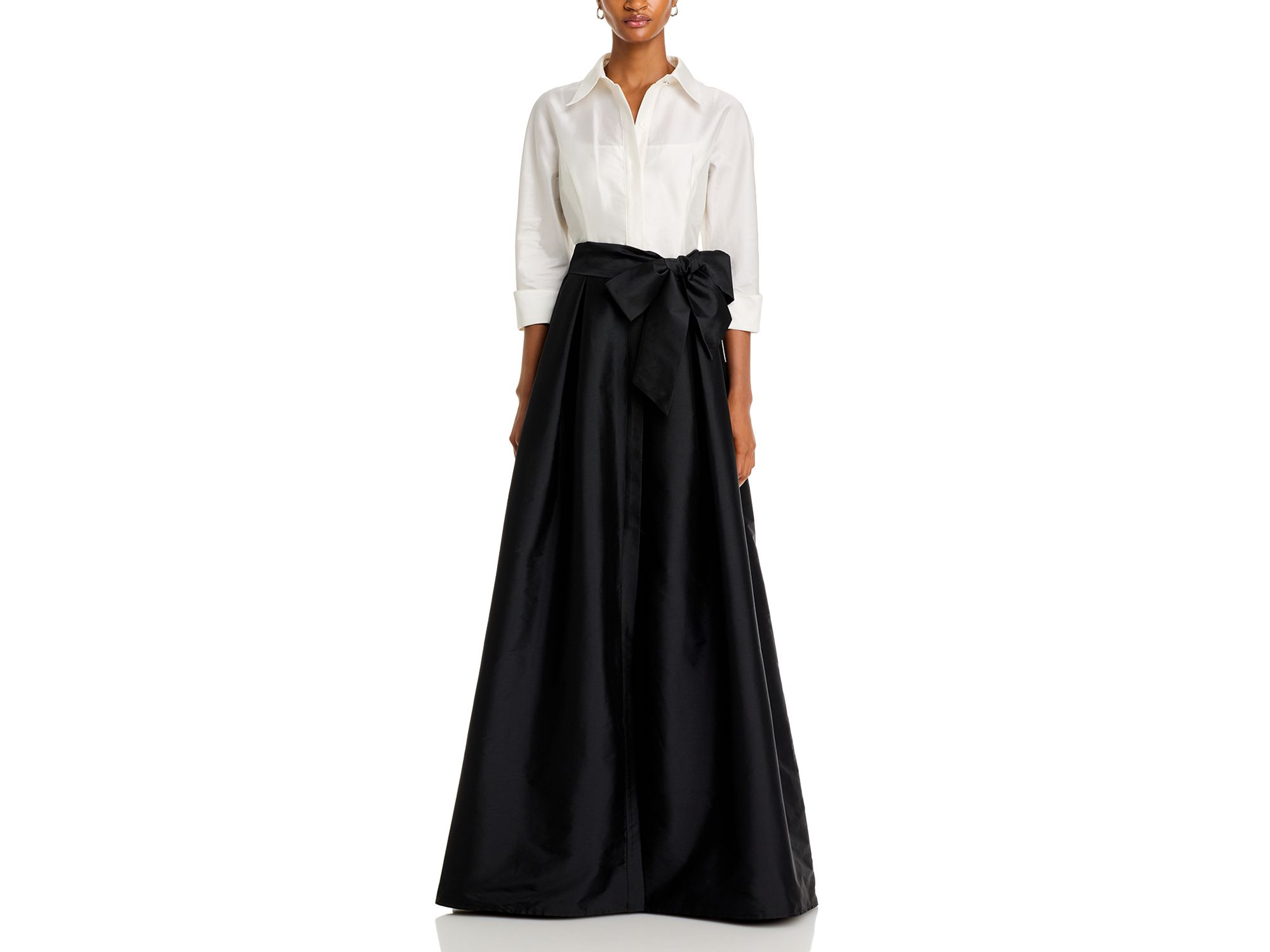 Taffeta Shirt Gown — Image 5