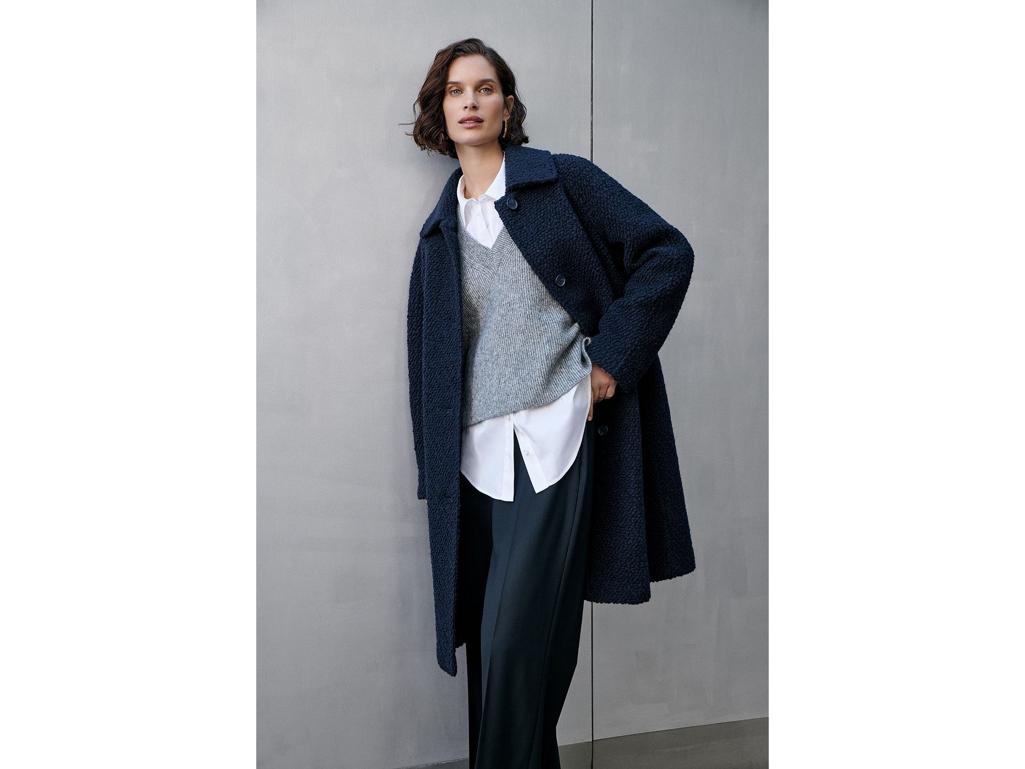 Romy Boucle Coat — Image 4