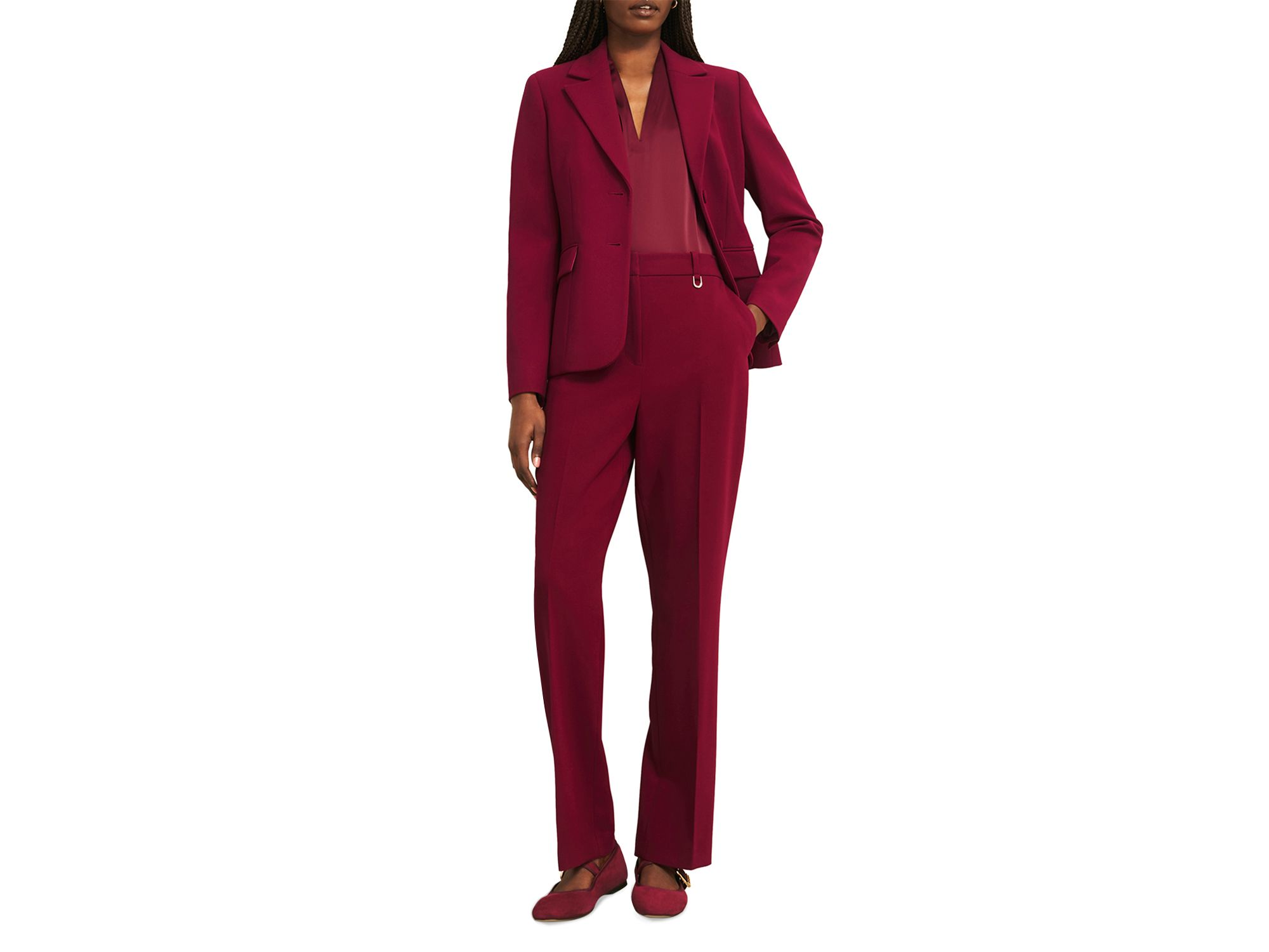 Nina Satin Blouse — Image 7