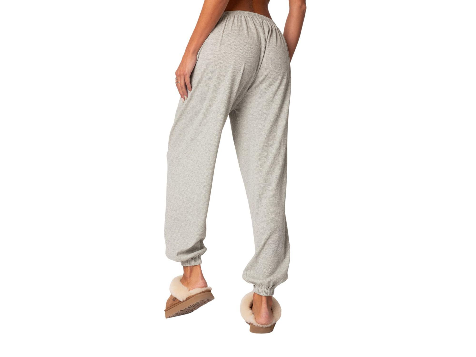 Rosanna Waffle Pajama Sweatpants — Image 3