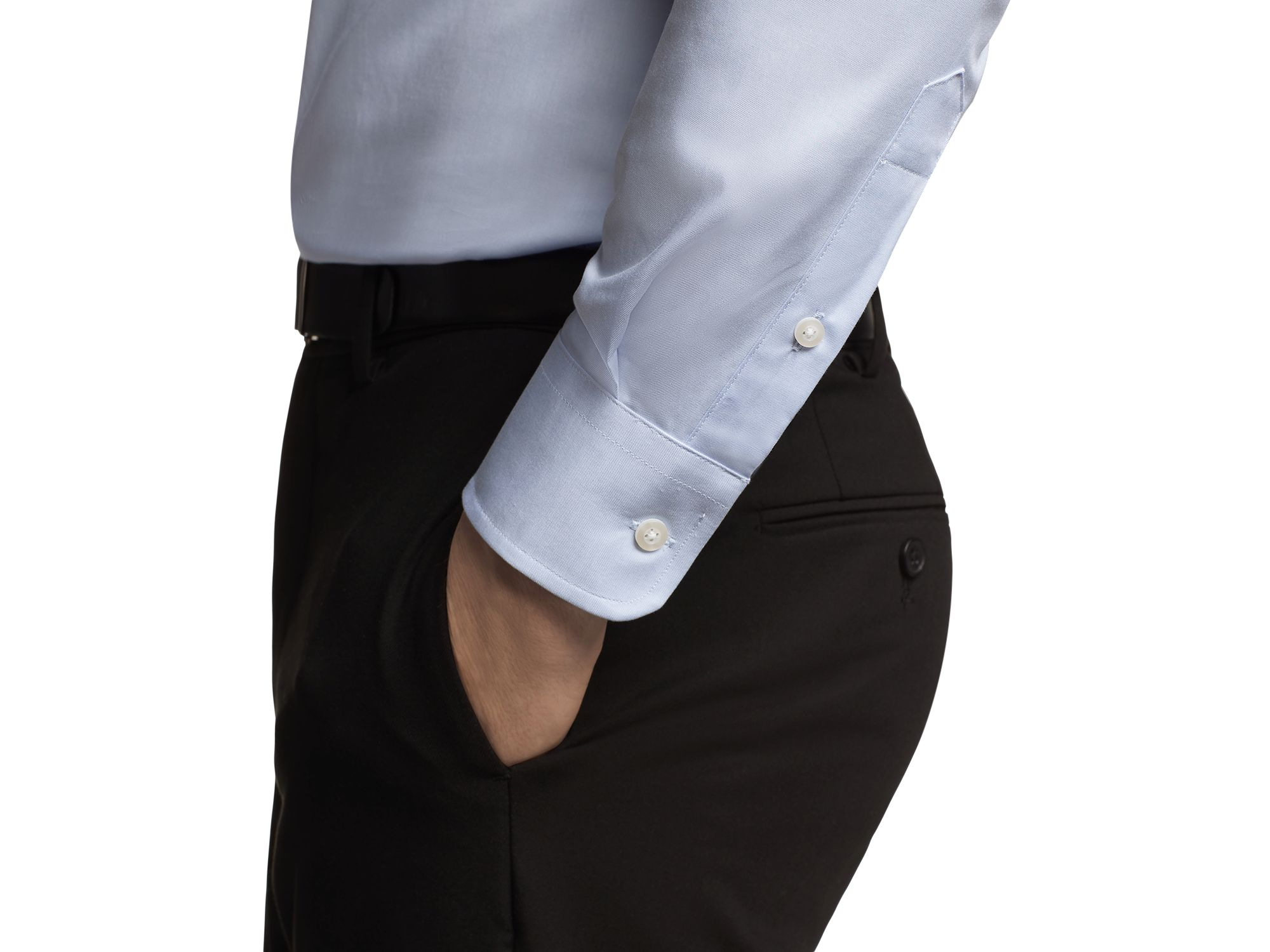 Slim Fit Stretch Dress Shirt - Exclusive — Image 4