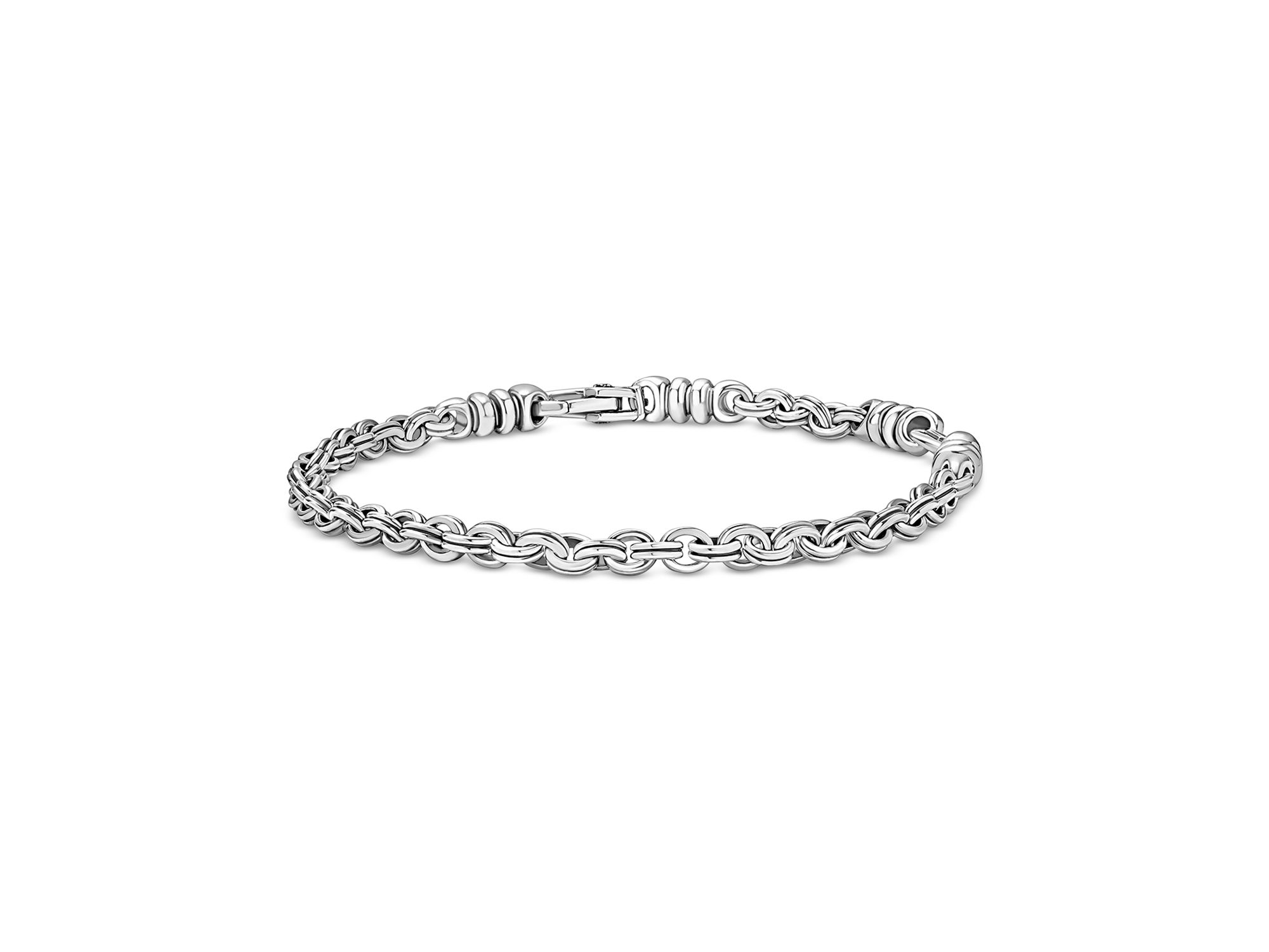 Sterling Anthem Double Link Caviar Chain Bracelet - Exclusive — Image 4