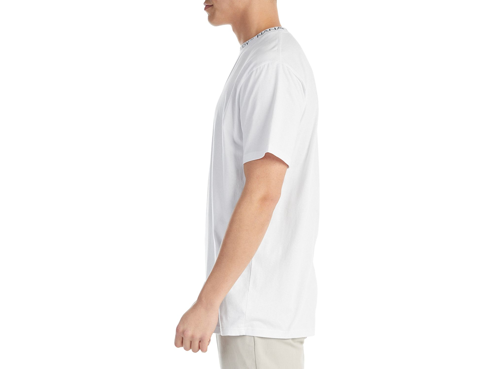 Court Short Sleeve Neck Logo Tee — Image 4