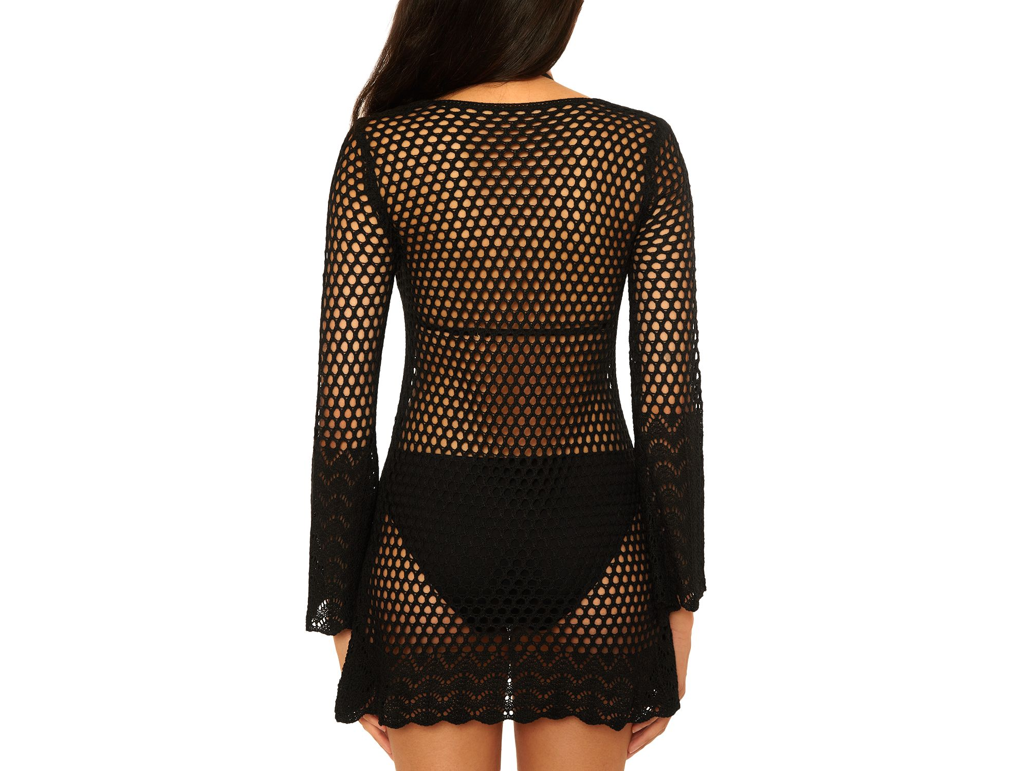 Treasure Island Crochet Swim Cover-Up Tunic — Image 7