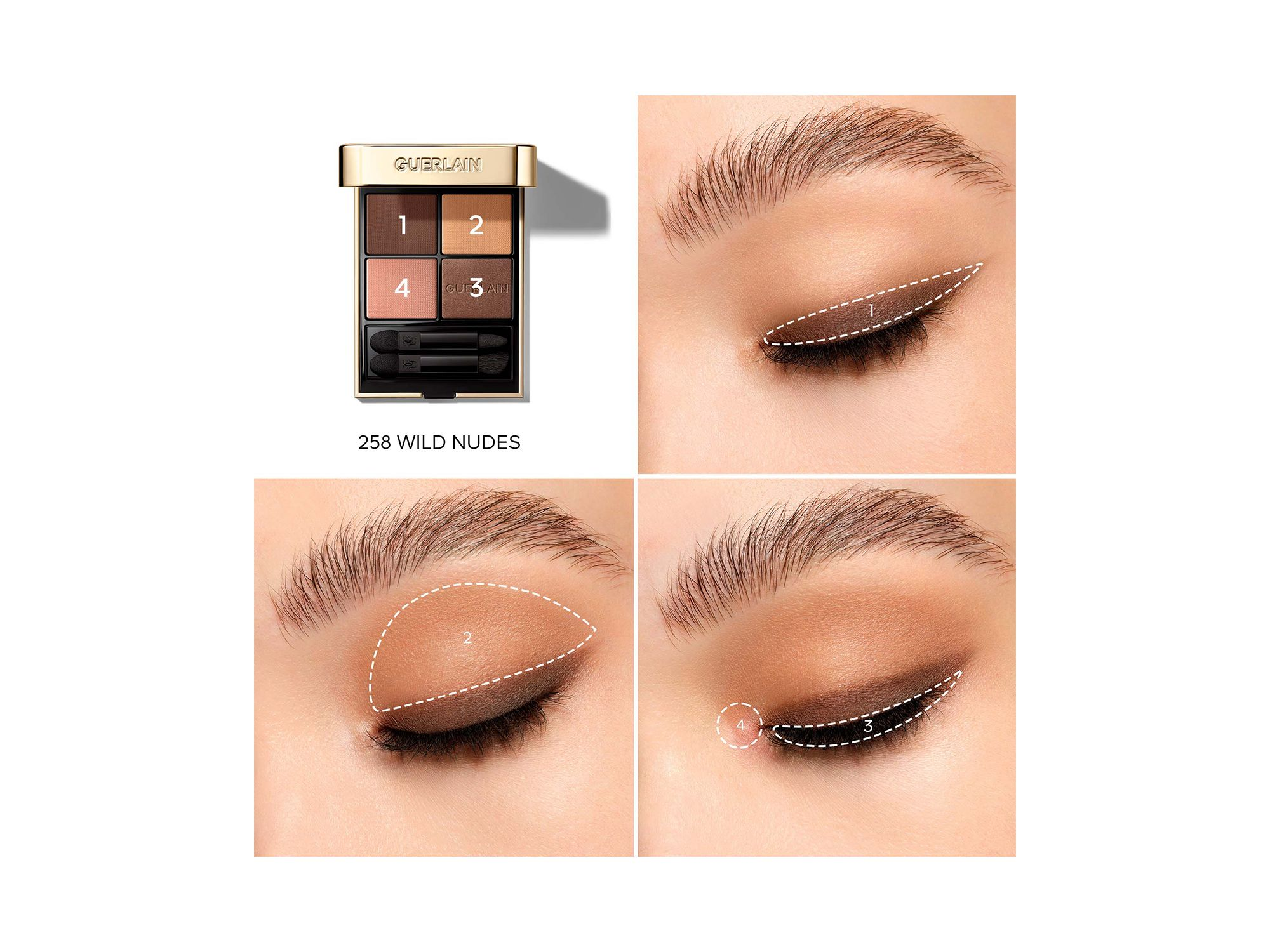 Ombres G Quad Eyeshadow Palette — Image 6
