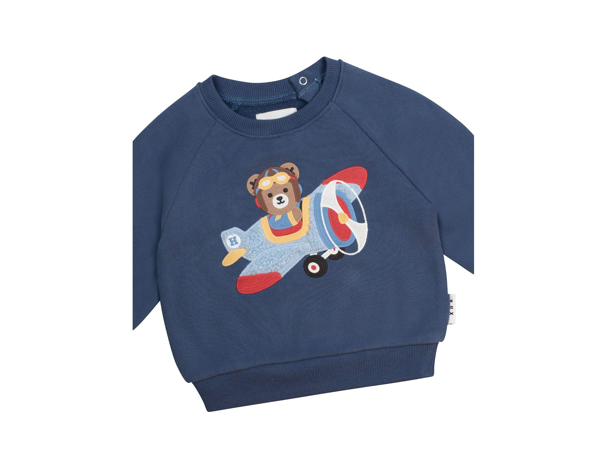 Boys' Aviator Huxbear Sweatshirt - Baby, Little Kid — Image 3
