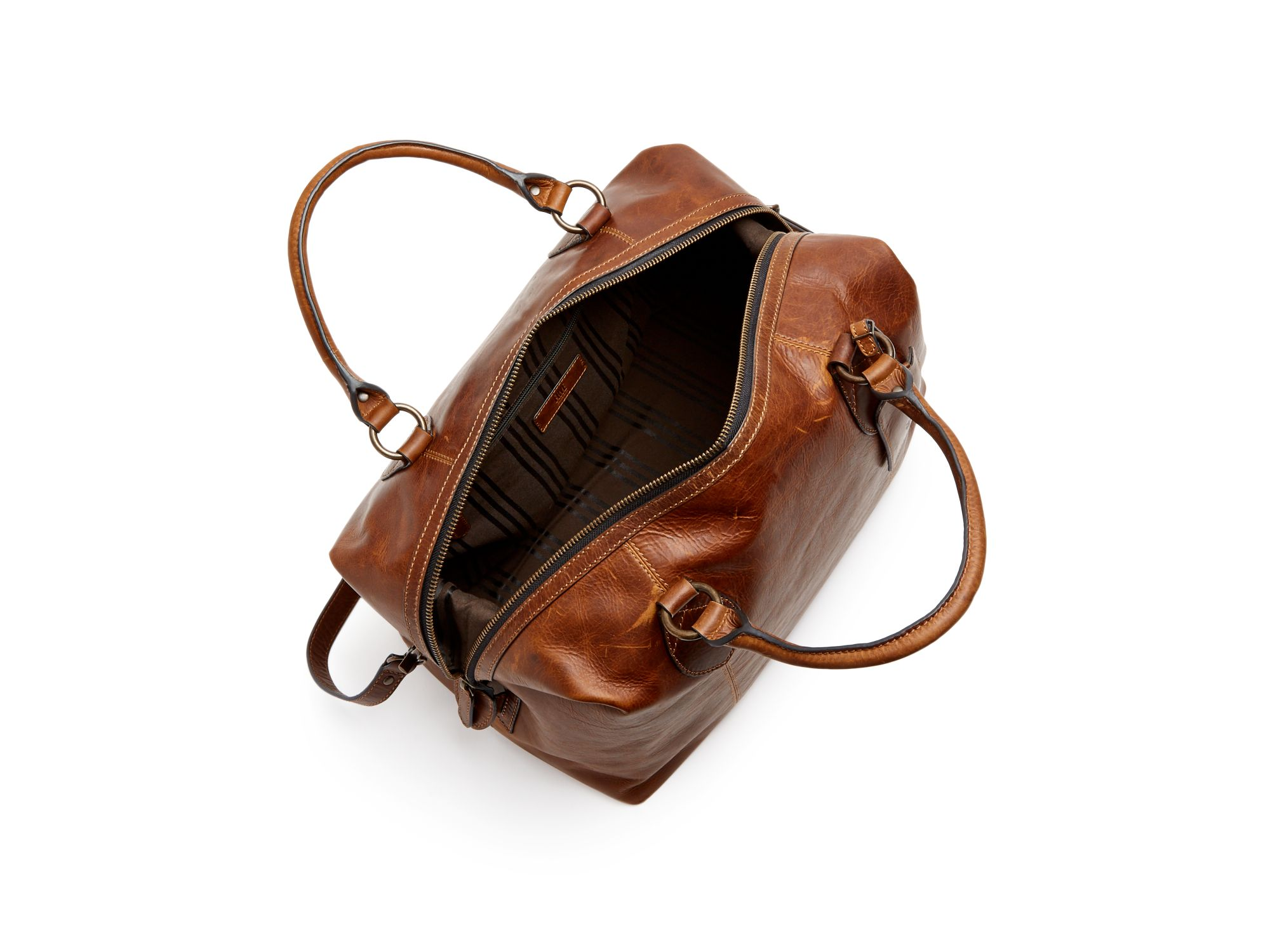 Logan Overnight Leather Duffel — Image 3
