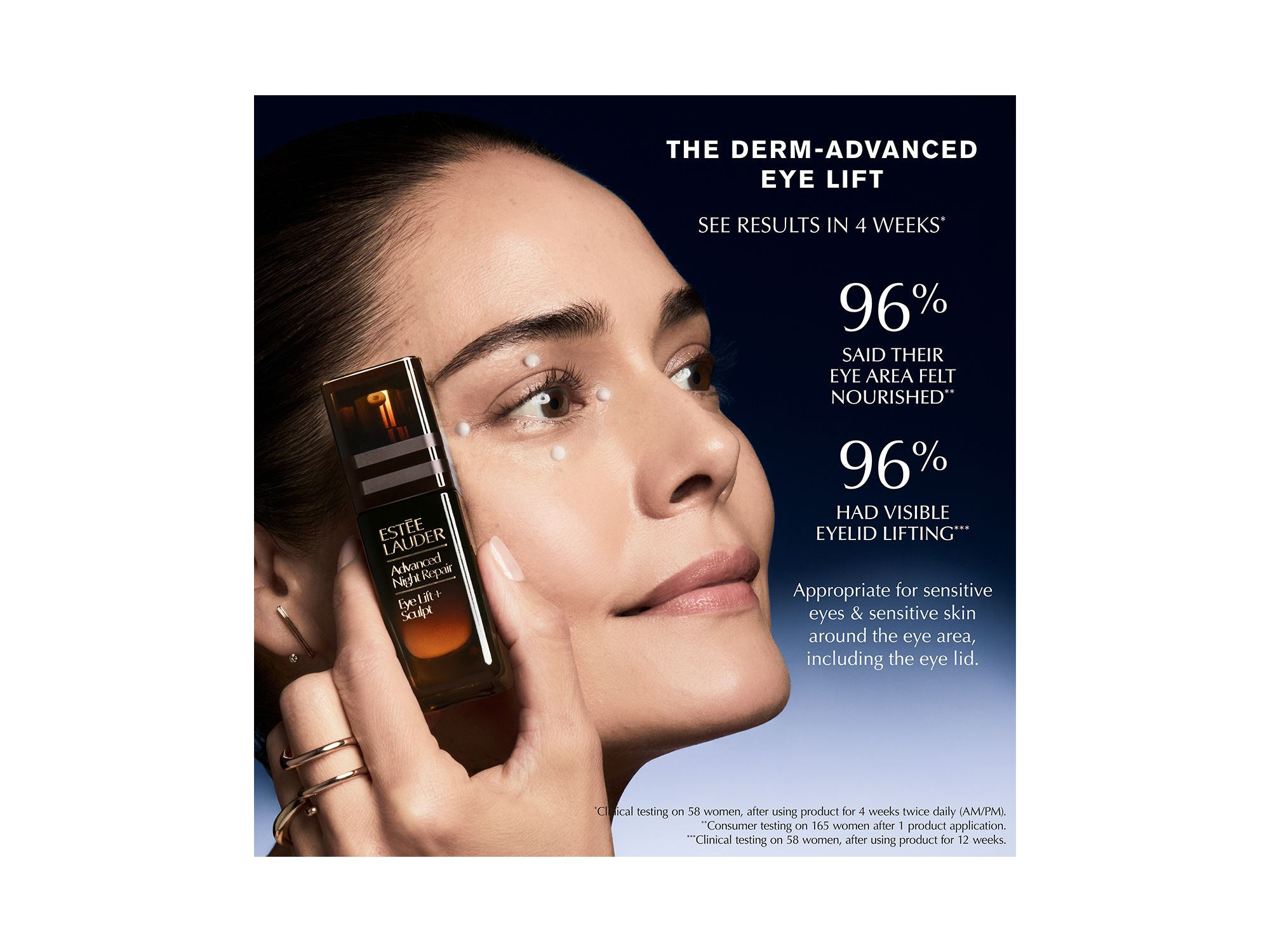 Advanced Night Repair Eye Lift + Sculpt Eye Cream 0.5 oz. — Image 4