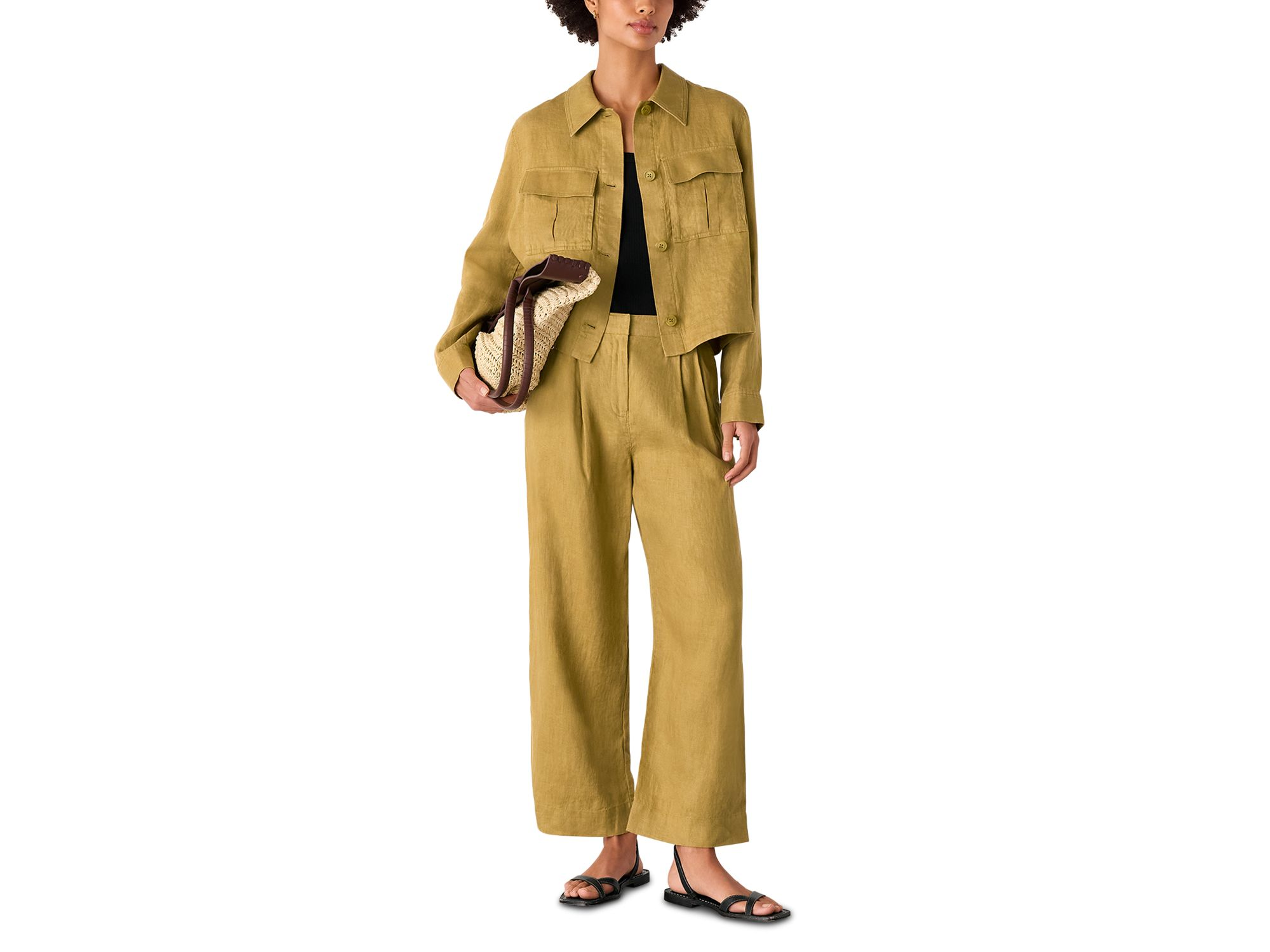 Abby Linen Casual Jacket — Image 6
