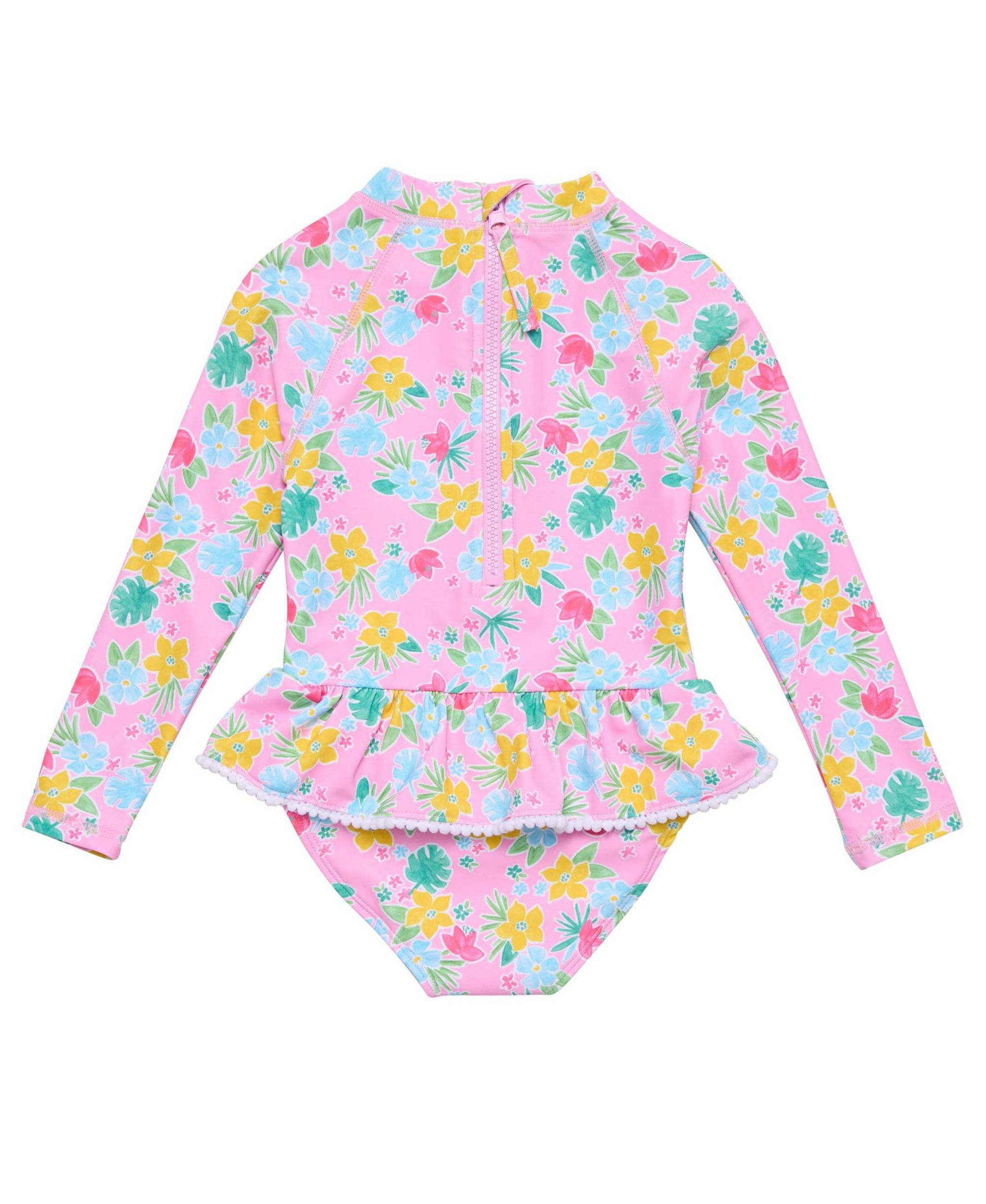 Girls' Buttercup Bloom Skirt Surf Suit - Little Kid — Image 3
