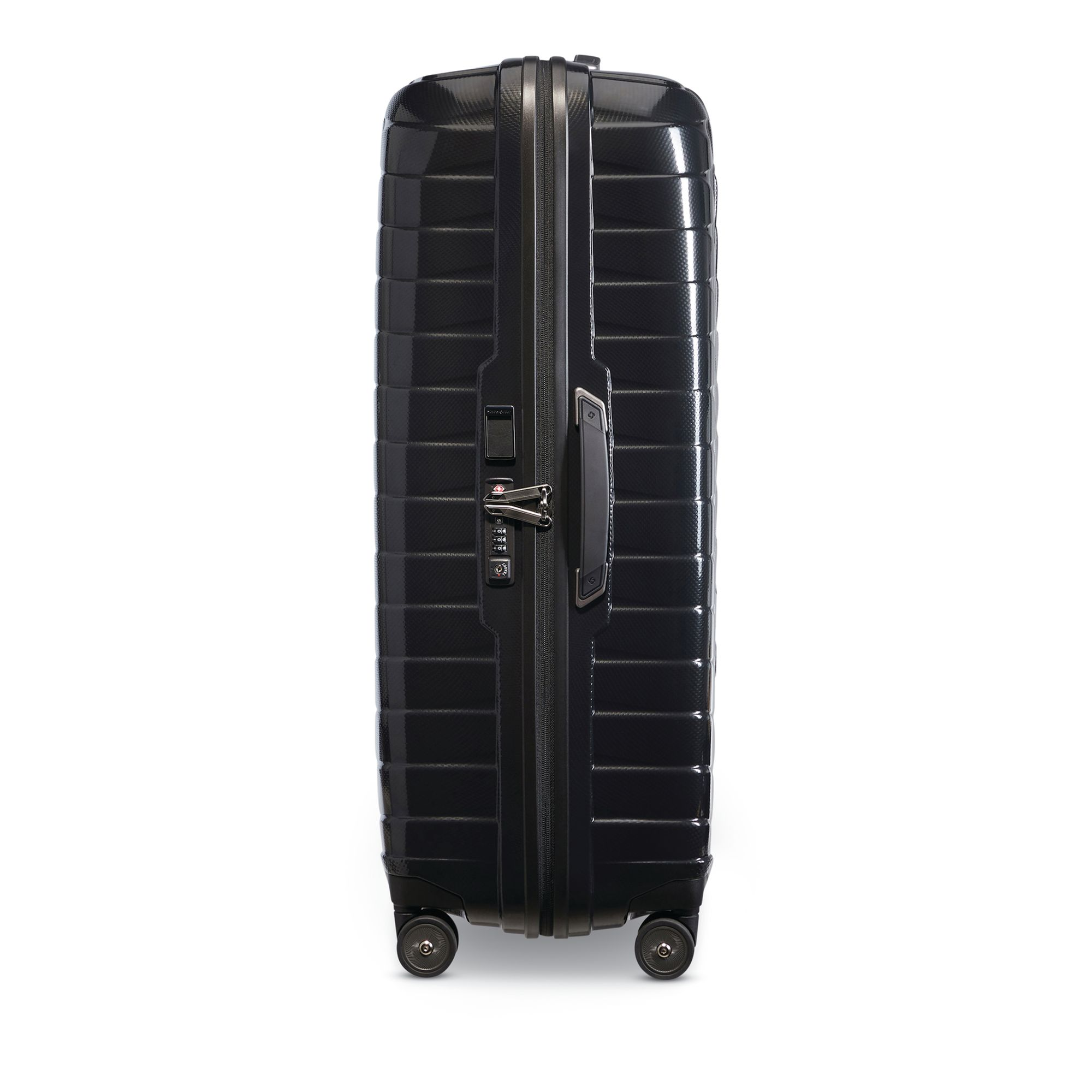 Proxis Extra Large Spinner Checked Suitcase — Image 9