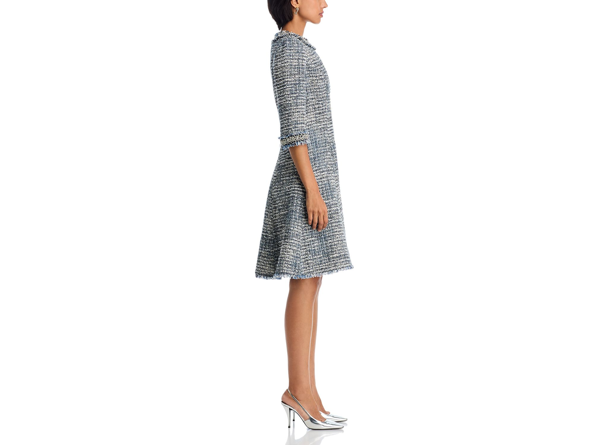 Embellished Tweed Dress — Image 5