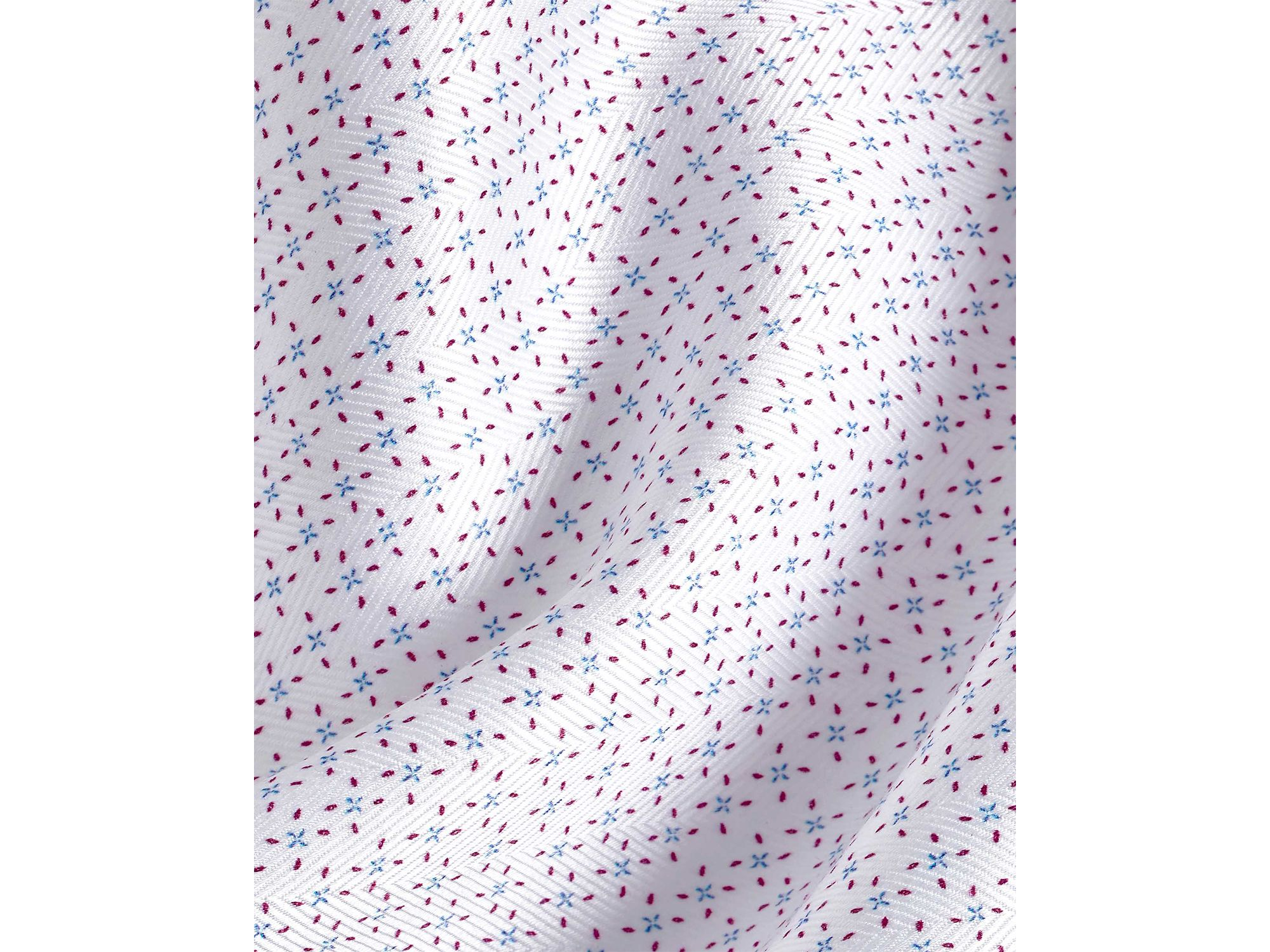 Trim Fit Printed Dress Shirt — Image 3