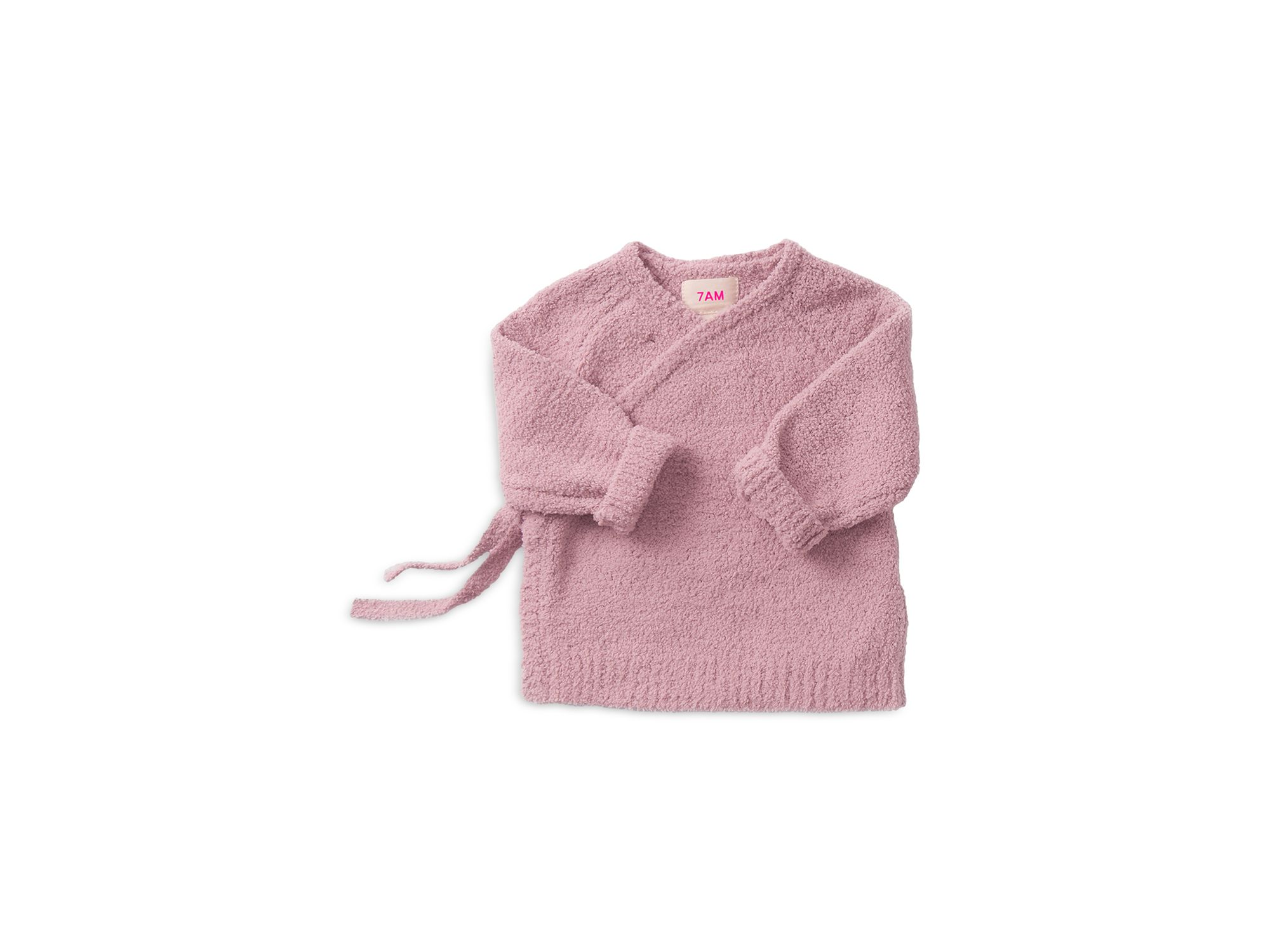 Girls' Fuzzy Wrap Top - Baby — Image 3