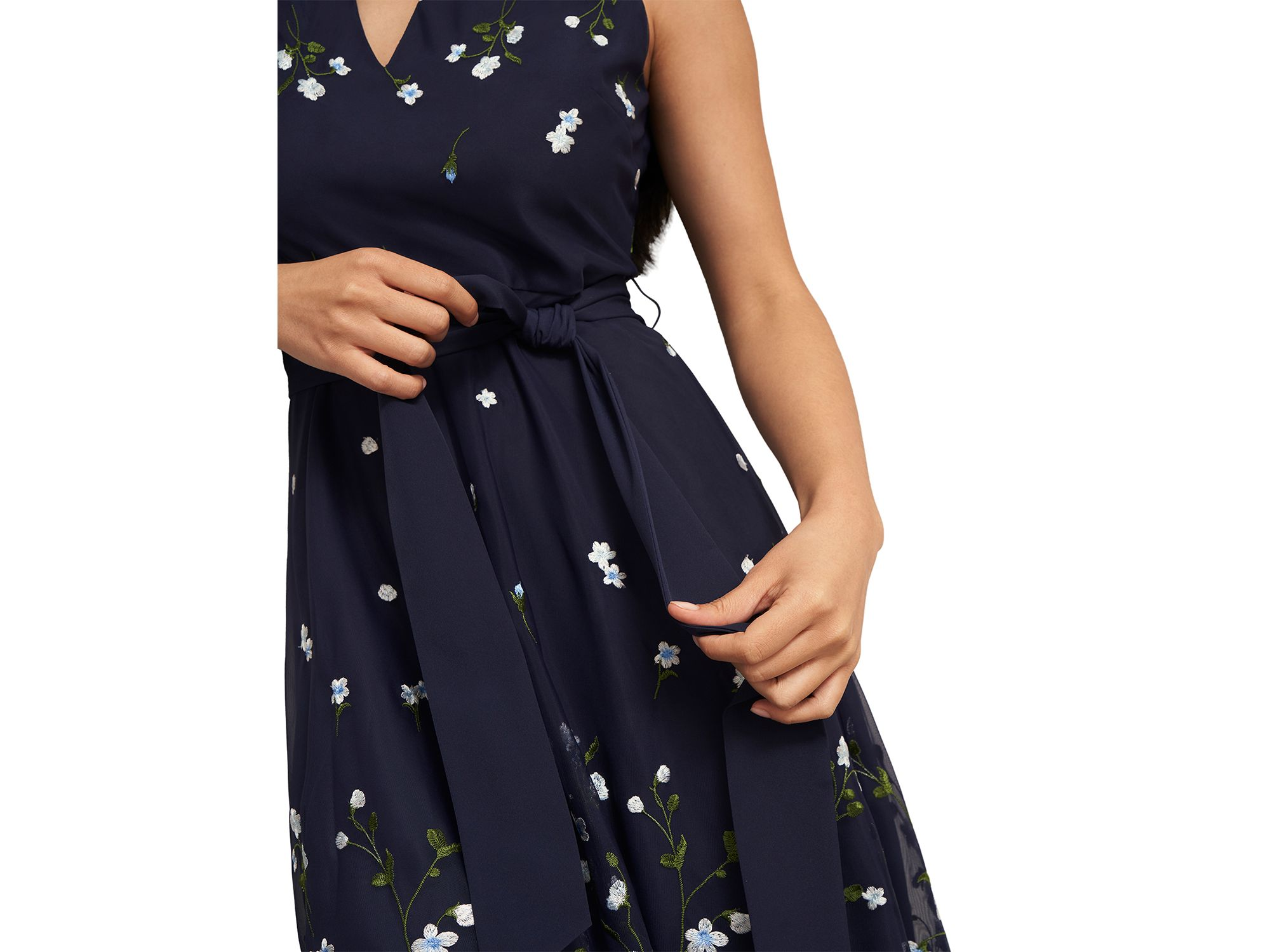 Aria Embroidered Dress — Image 3