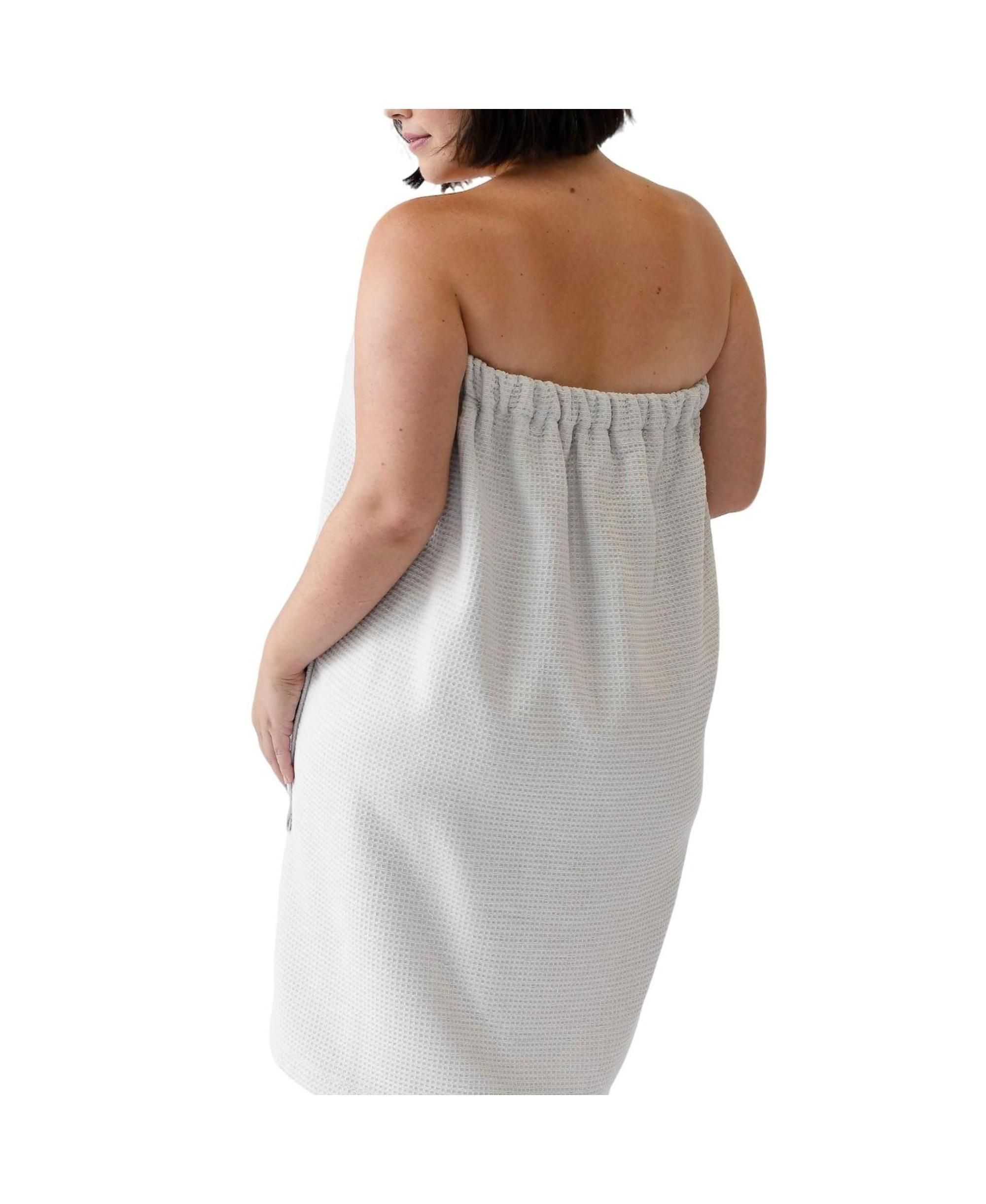 Waffle Terry Bath Wrap — Image 3