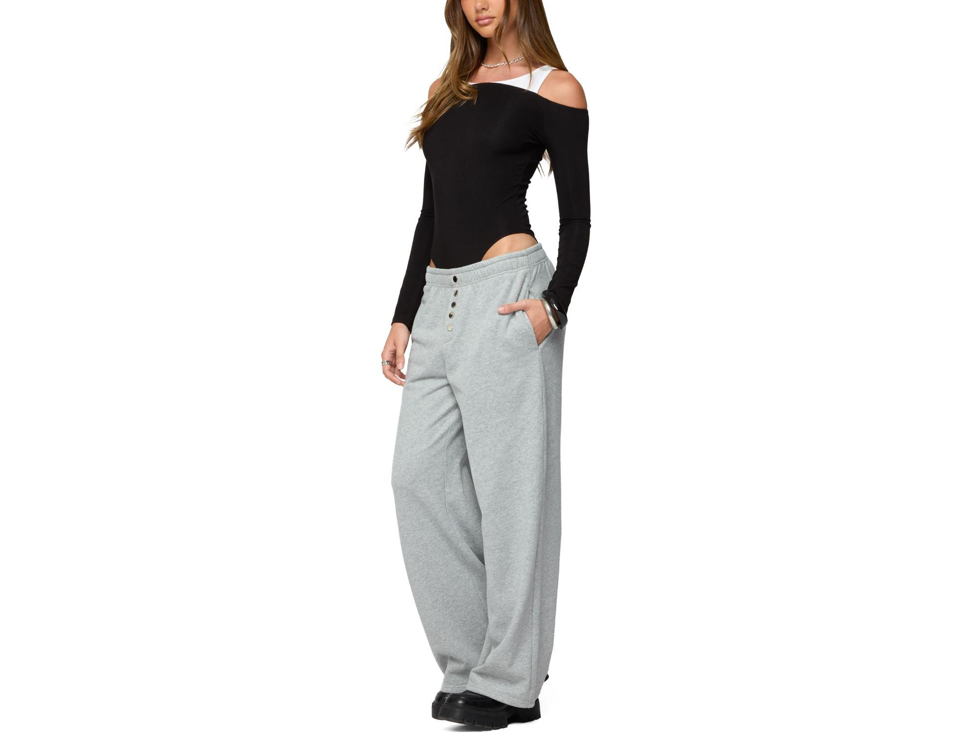 Lorelle Wide Leg Sweatpants — Image 5