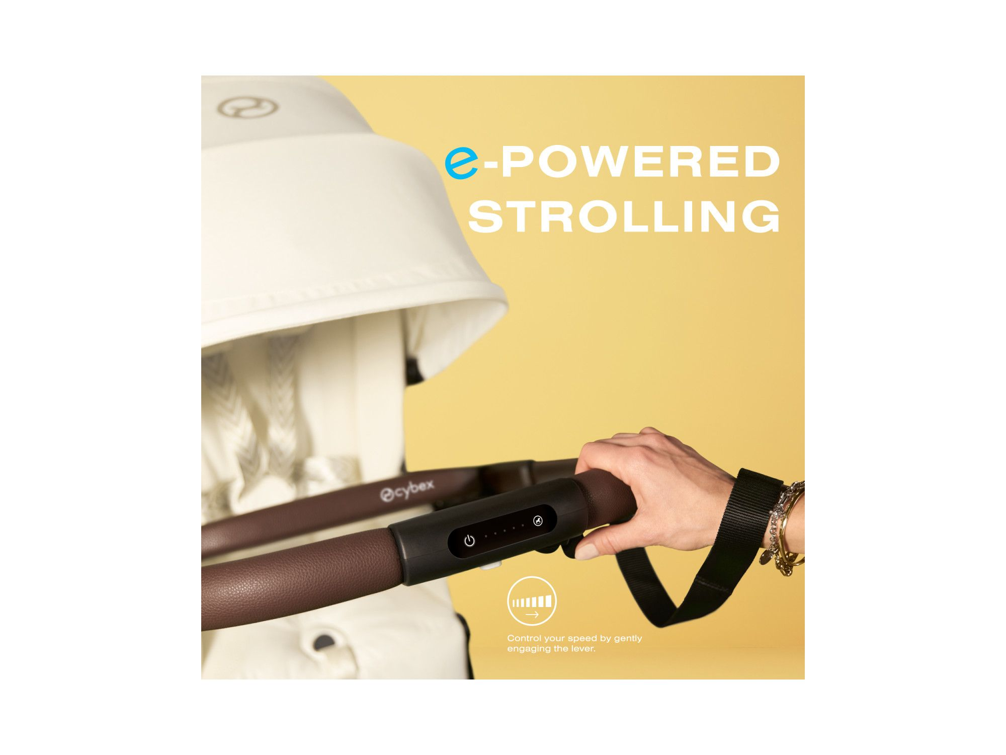 eGazelle S Electronic Stroller + Cot — Image 5