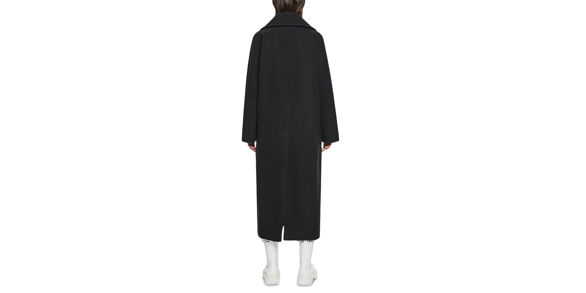 Harper Wool Blend Maxi Coat — Image 3