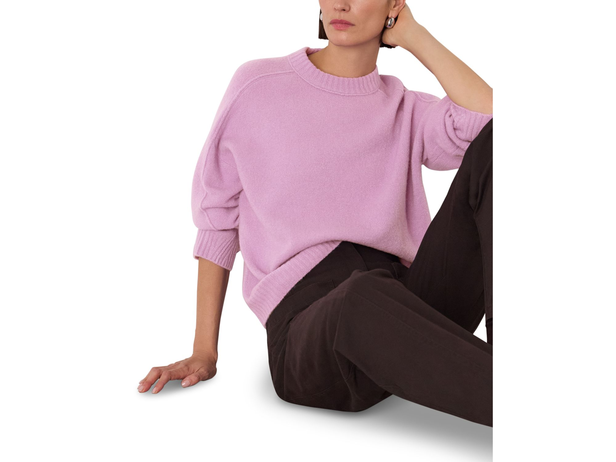 Mix Seam Detail Sweater — Image 3