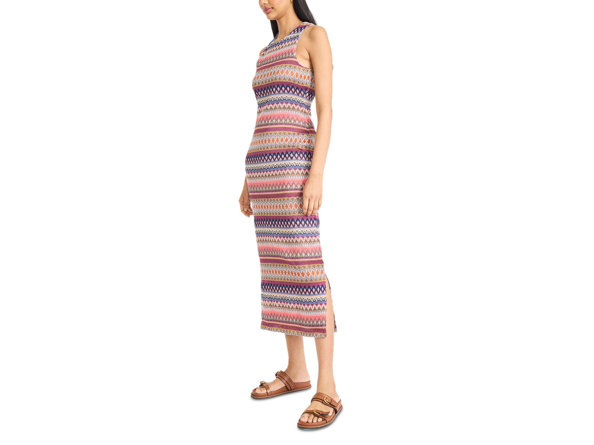 Sleeveless Crocheted Midi Dress — Image 3