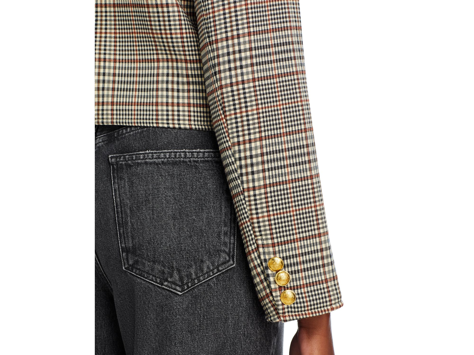 Plaid Four Pocket Jacket — Image 3