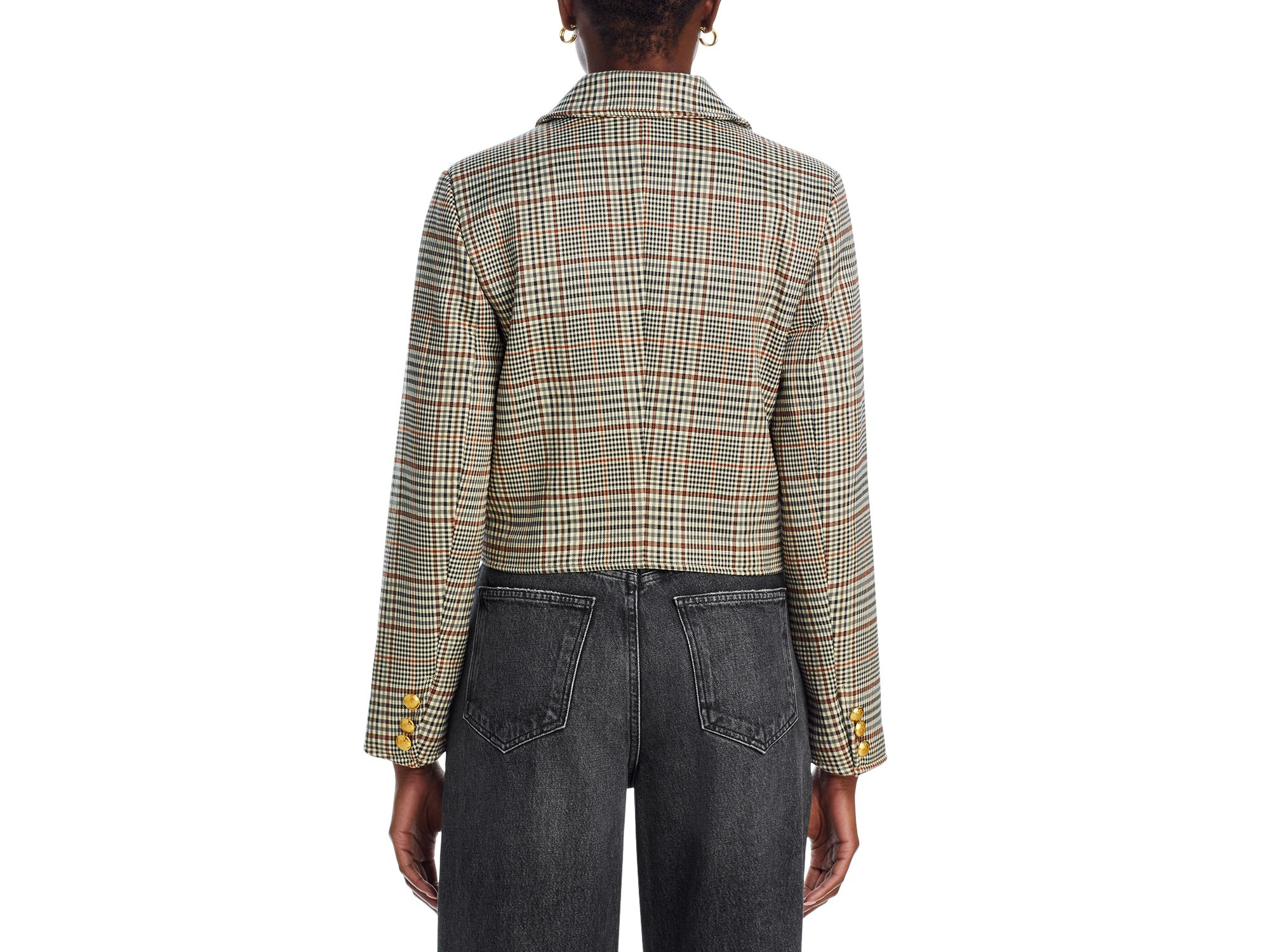 Plaid Four Pocket Jacket — Image 5