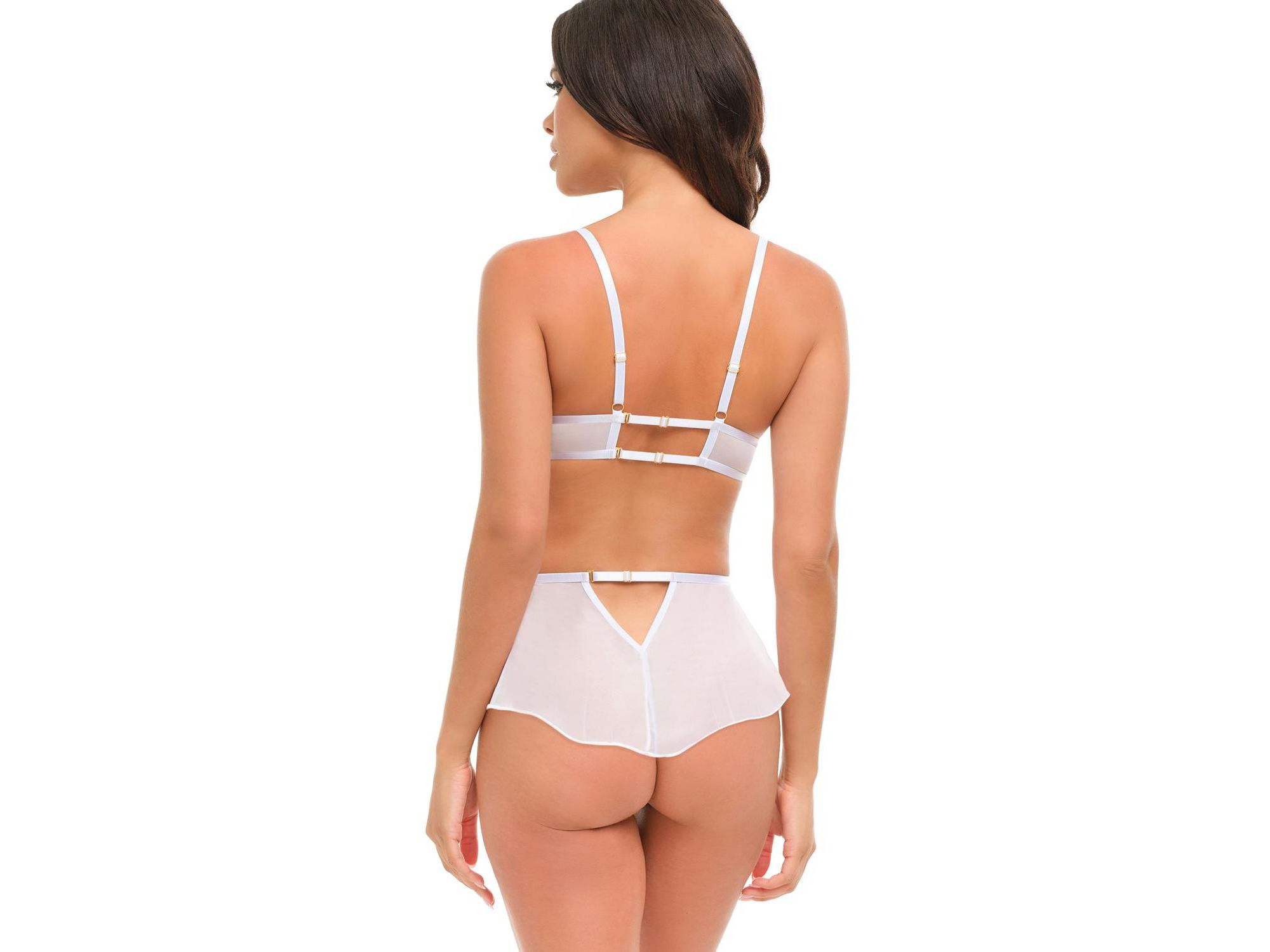 Elena Embroidered Bra Set — Image 3