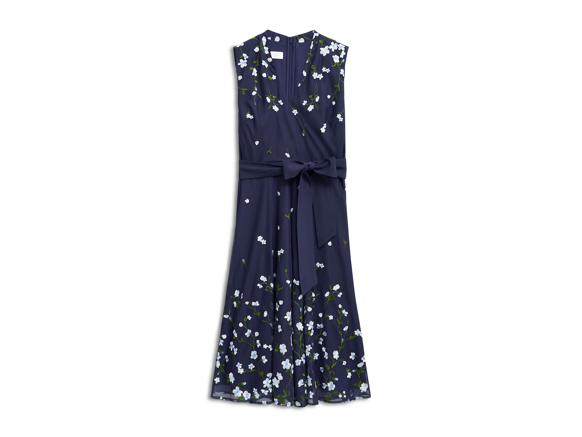 Aria Embroidered Dress — Image 6