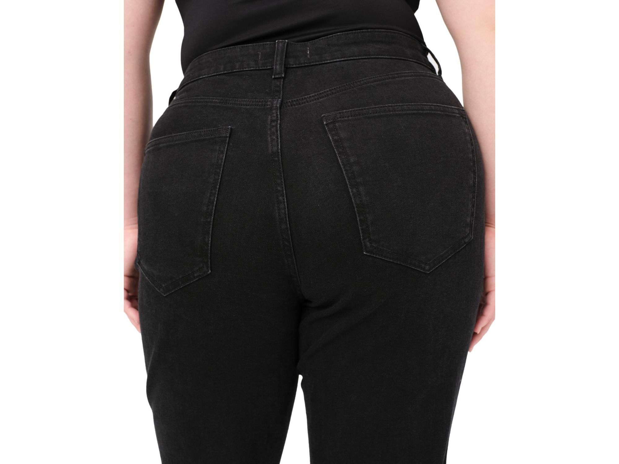 RFD Plus High Rise Straight Jeans in Ventura — Image 4