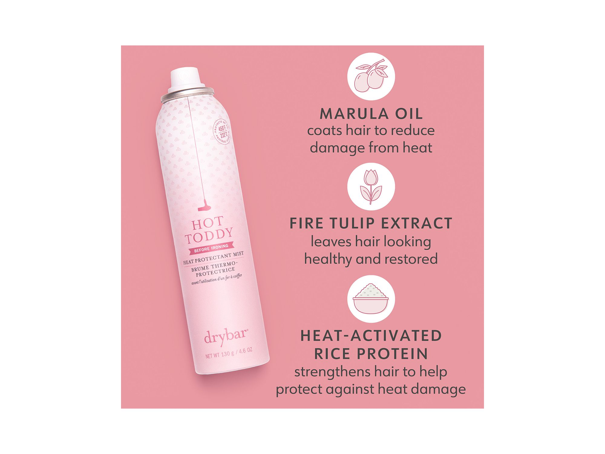 Hot Toddy Heat Protectant Mist 1.5 oz. — Image 4