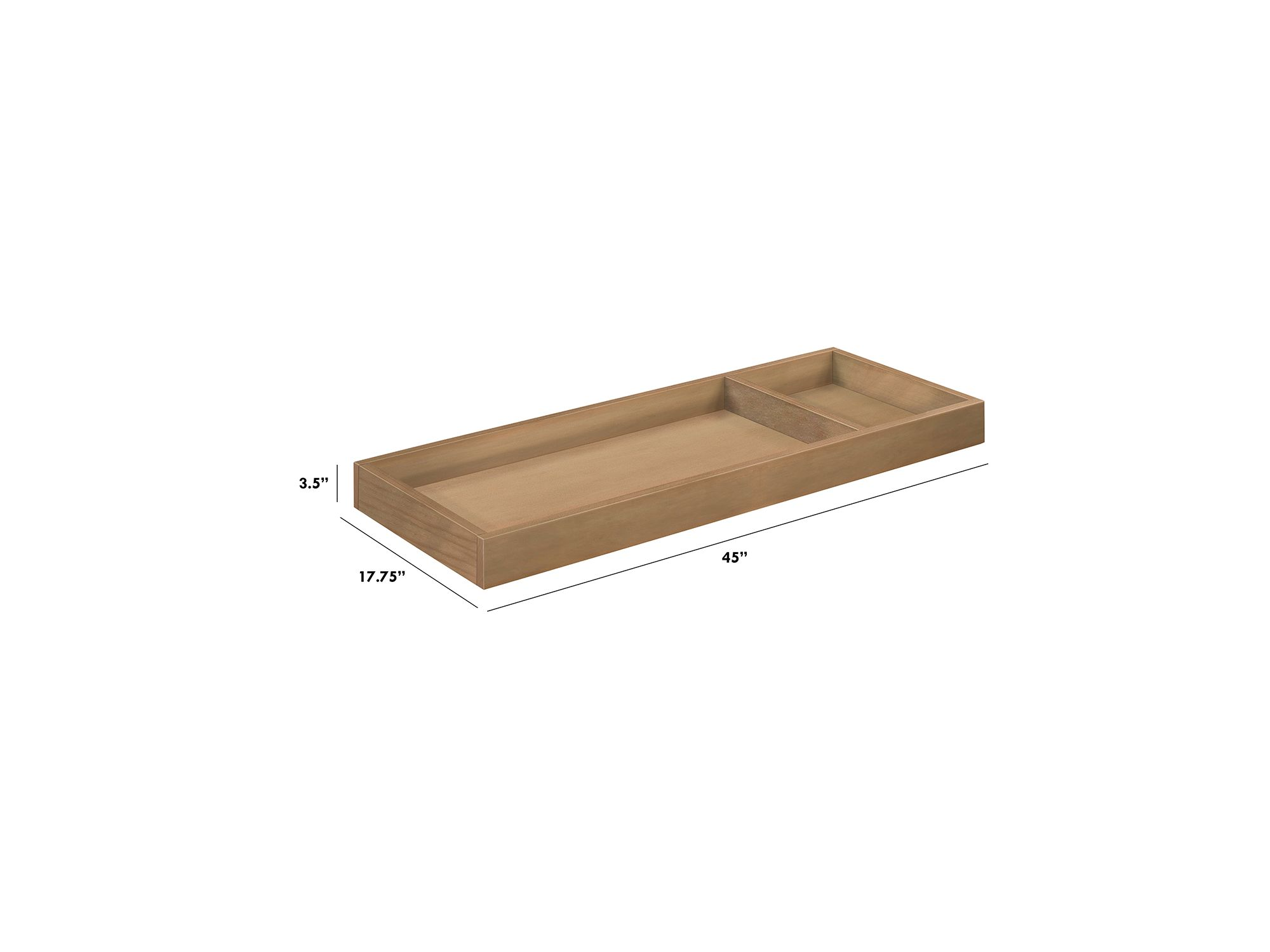 Universal Wide Removable Changing Tray — Image 5