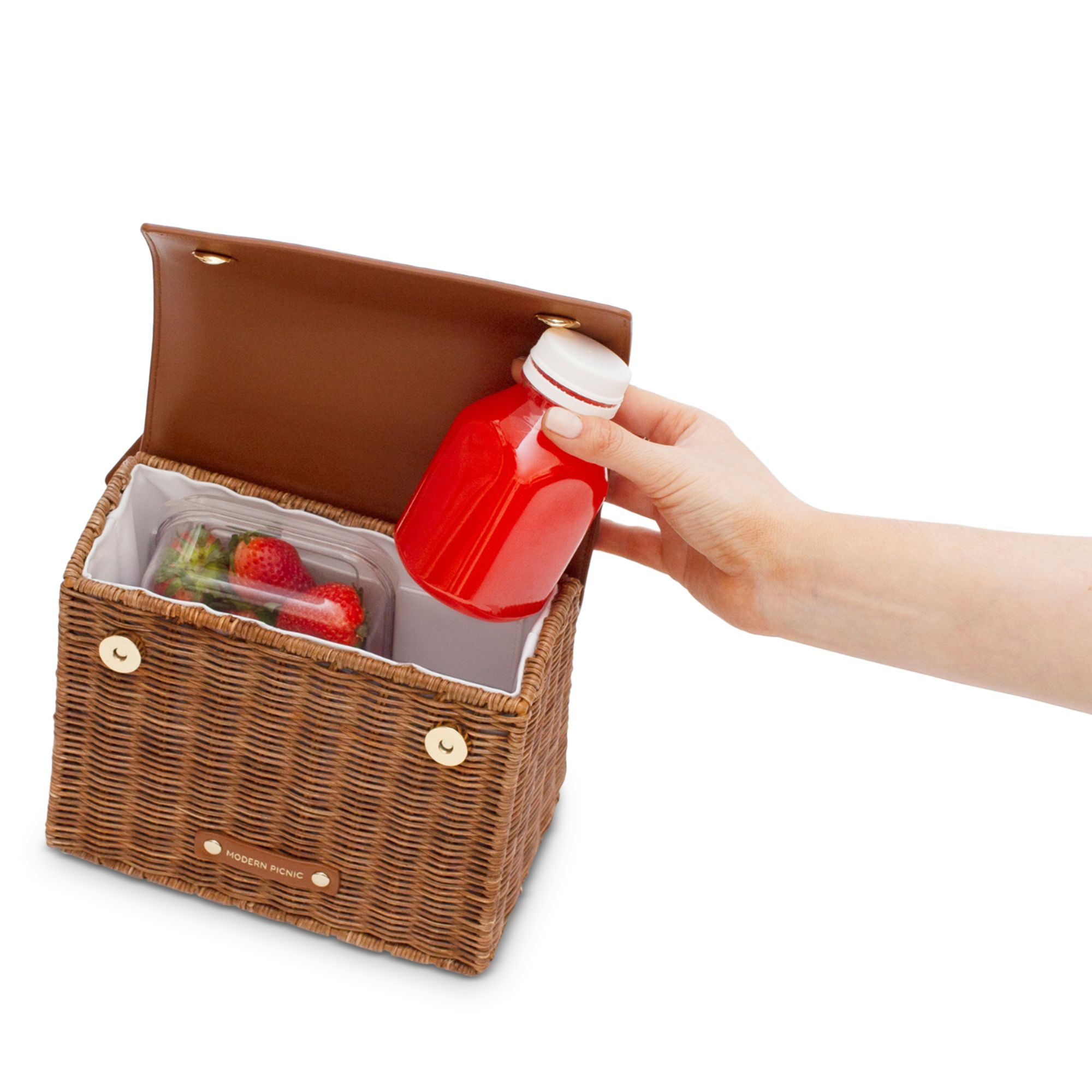 The Mini Luncher Wicker Lunch Box — Image 6