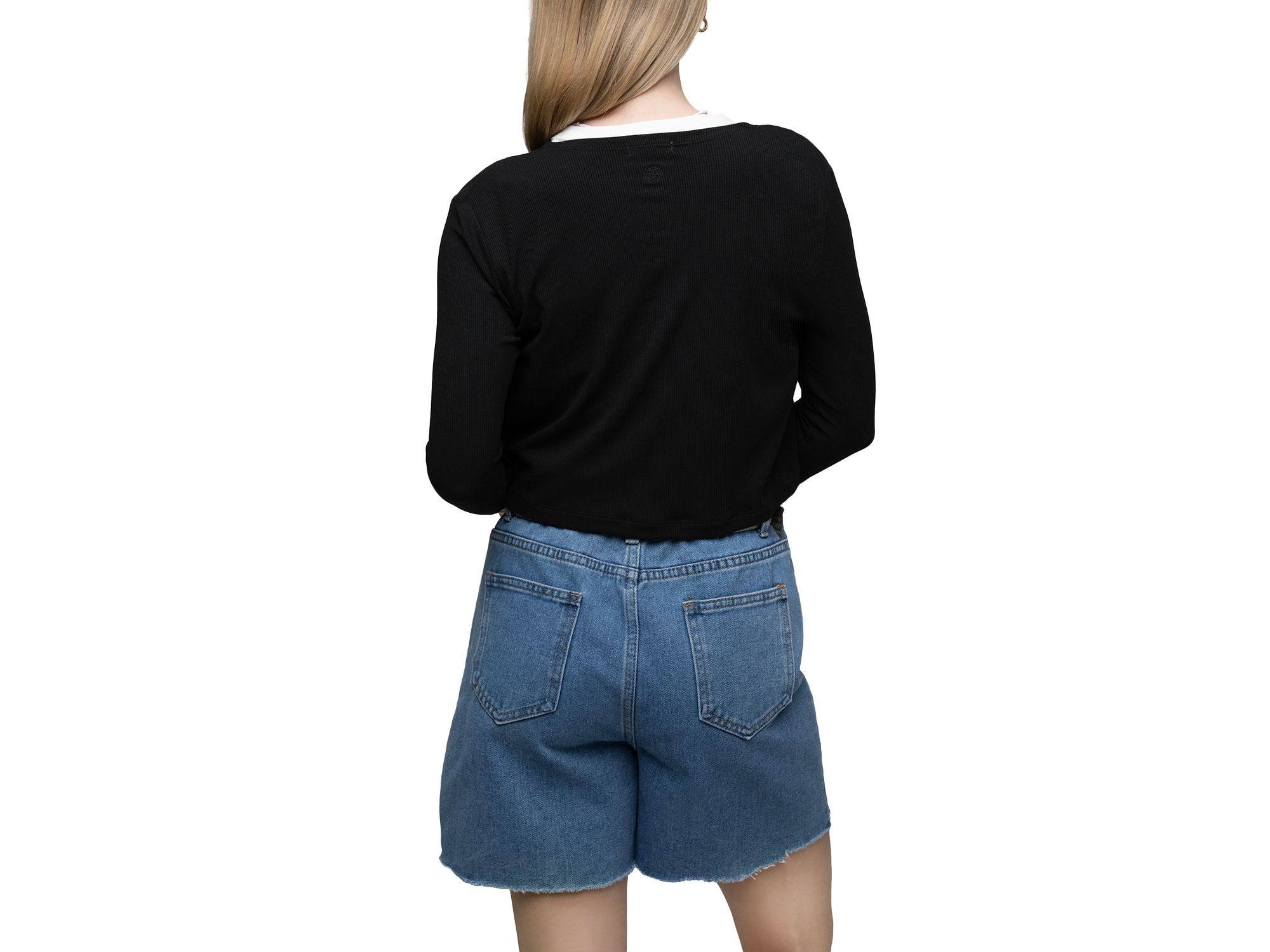 Classic T Shirt Cardigan Sweater — Image 4