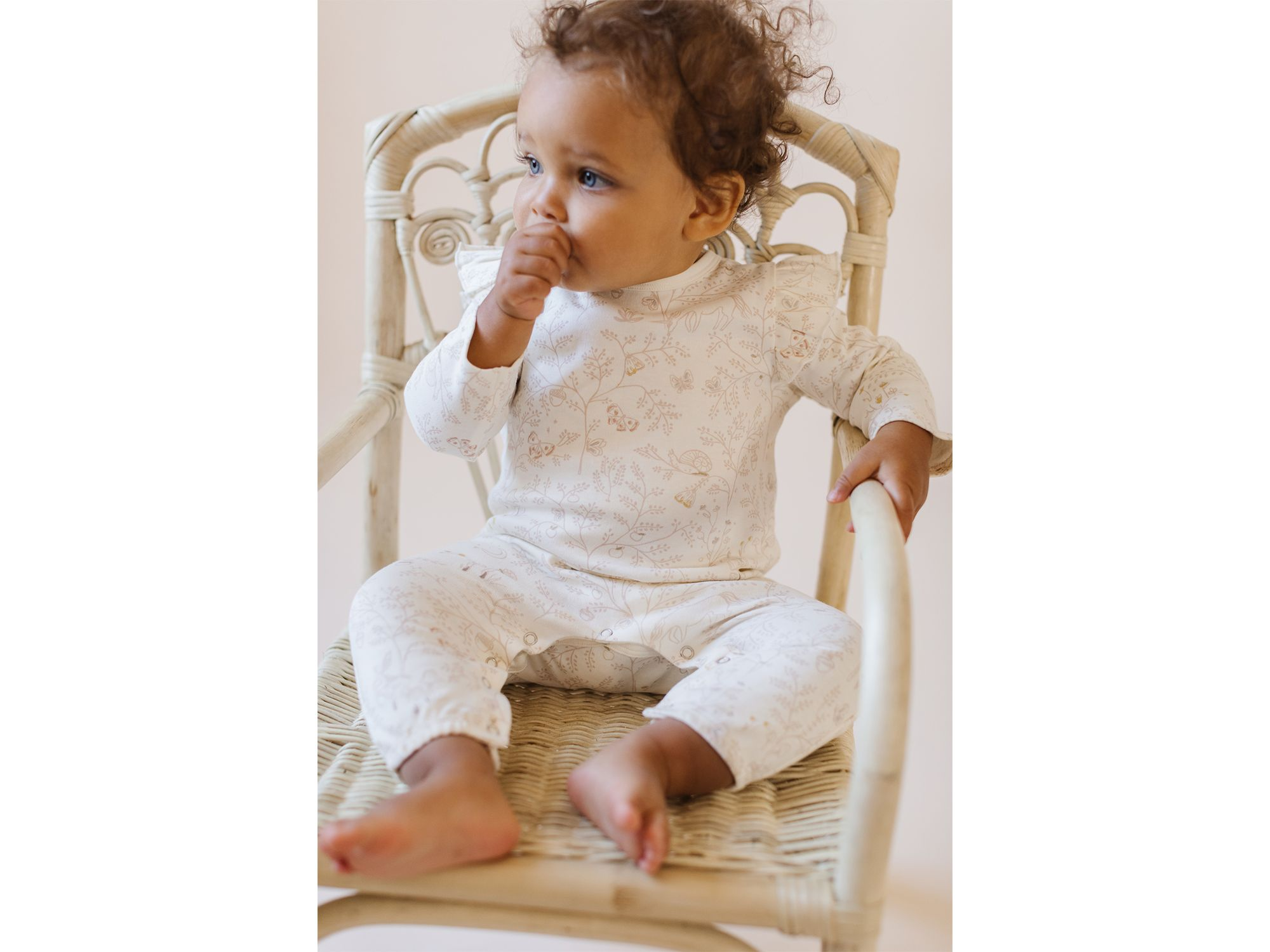 Unisex Ruffle Romper - Baby — Image 3