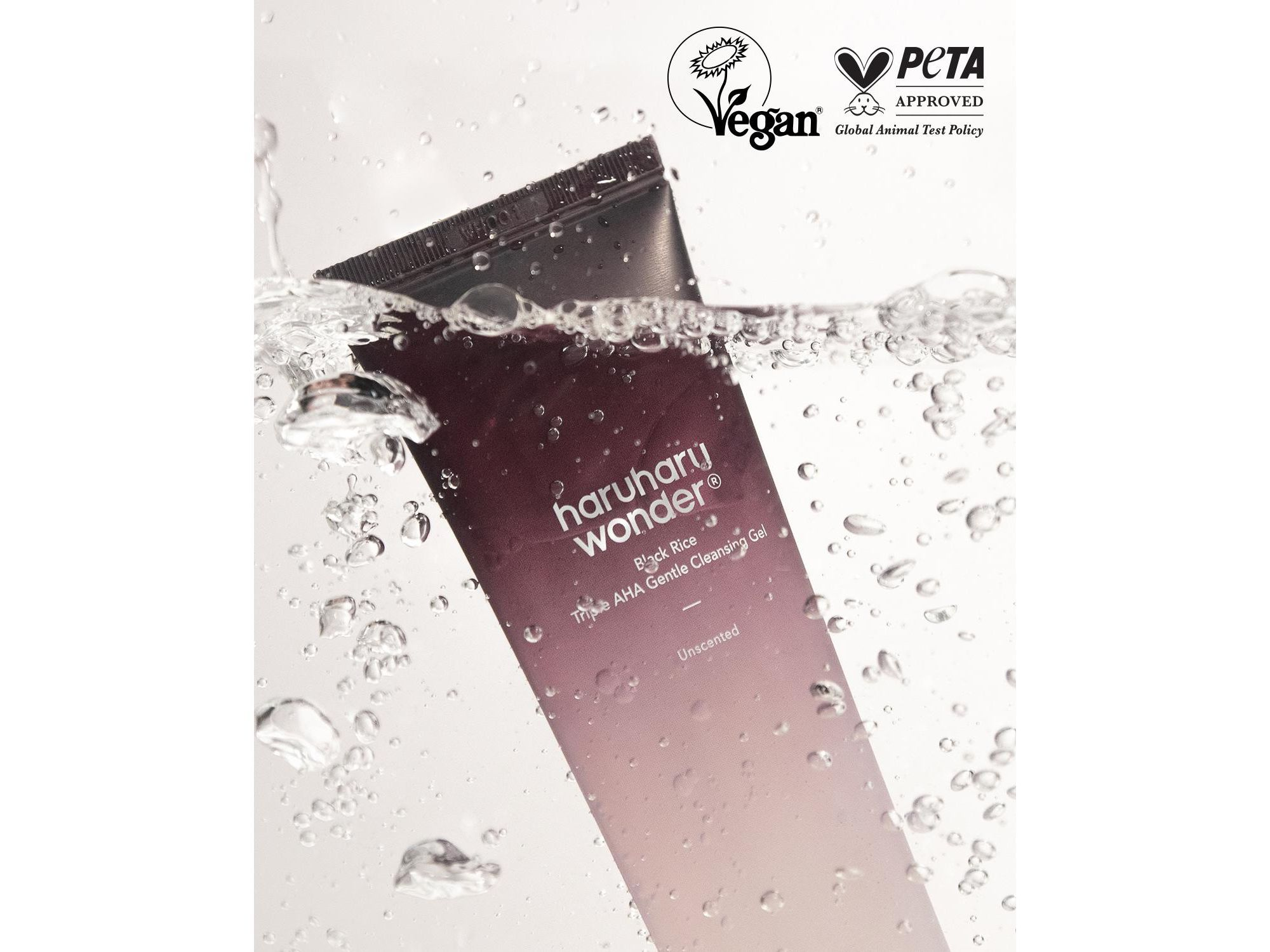 Unscented Black Rice Triple AHA Gentle Cleansing Gel — Image 3