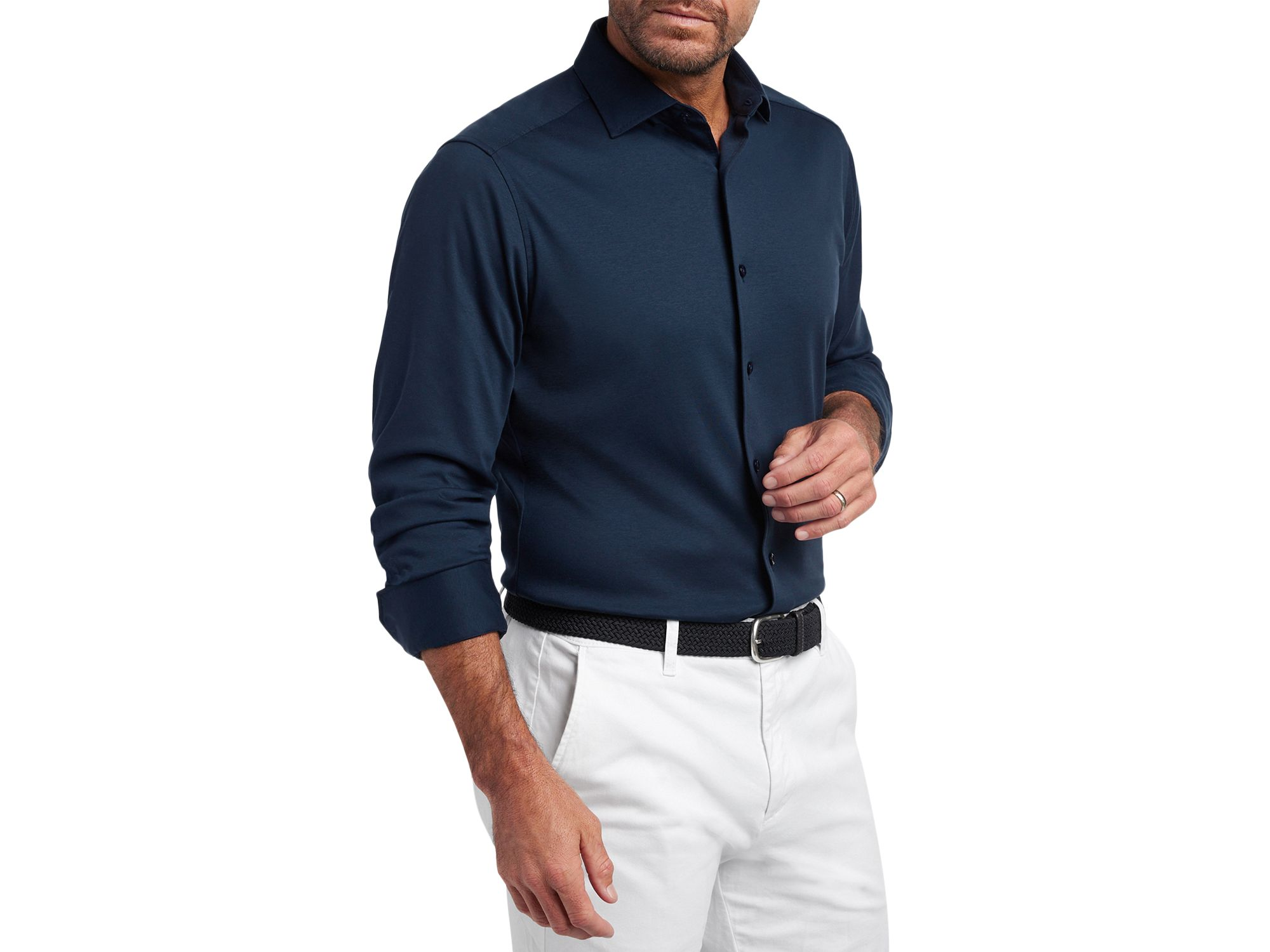 Cotton Knit Shirt — Image 5
