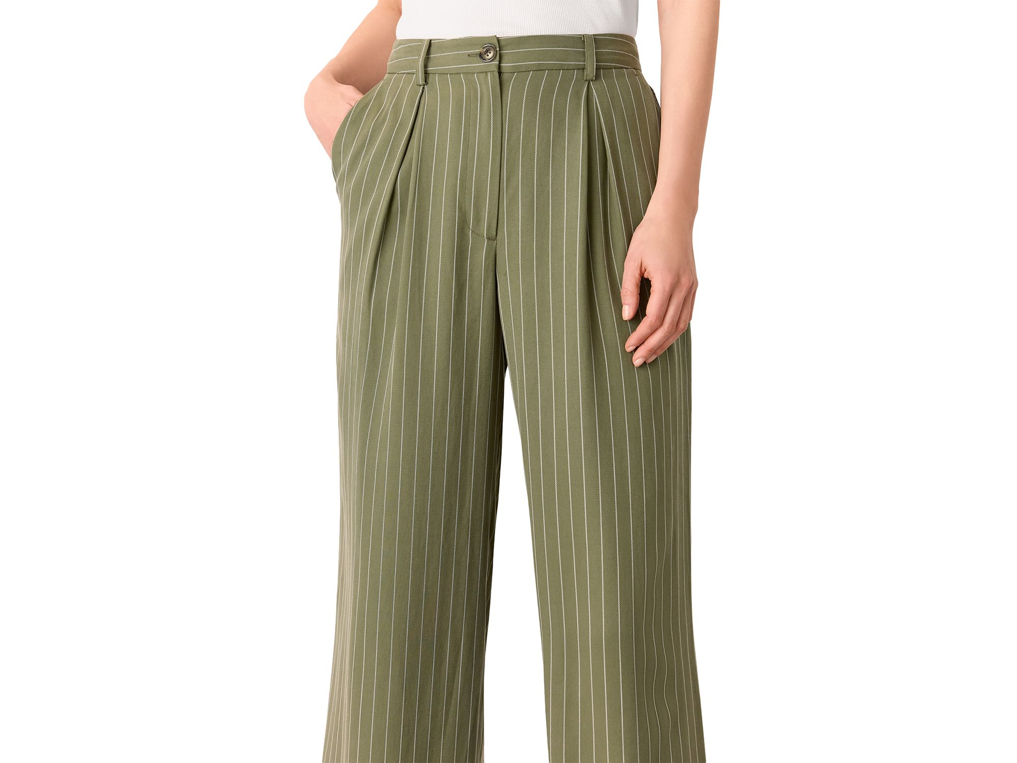 Lottie Pleated Pants — Image 4