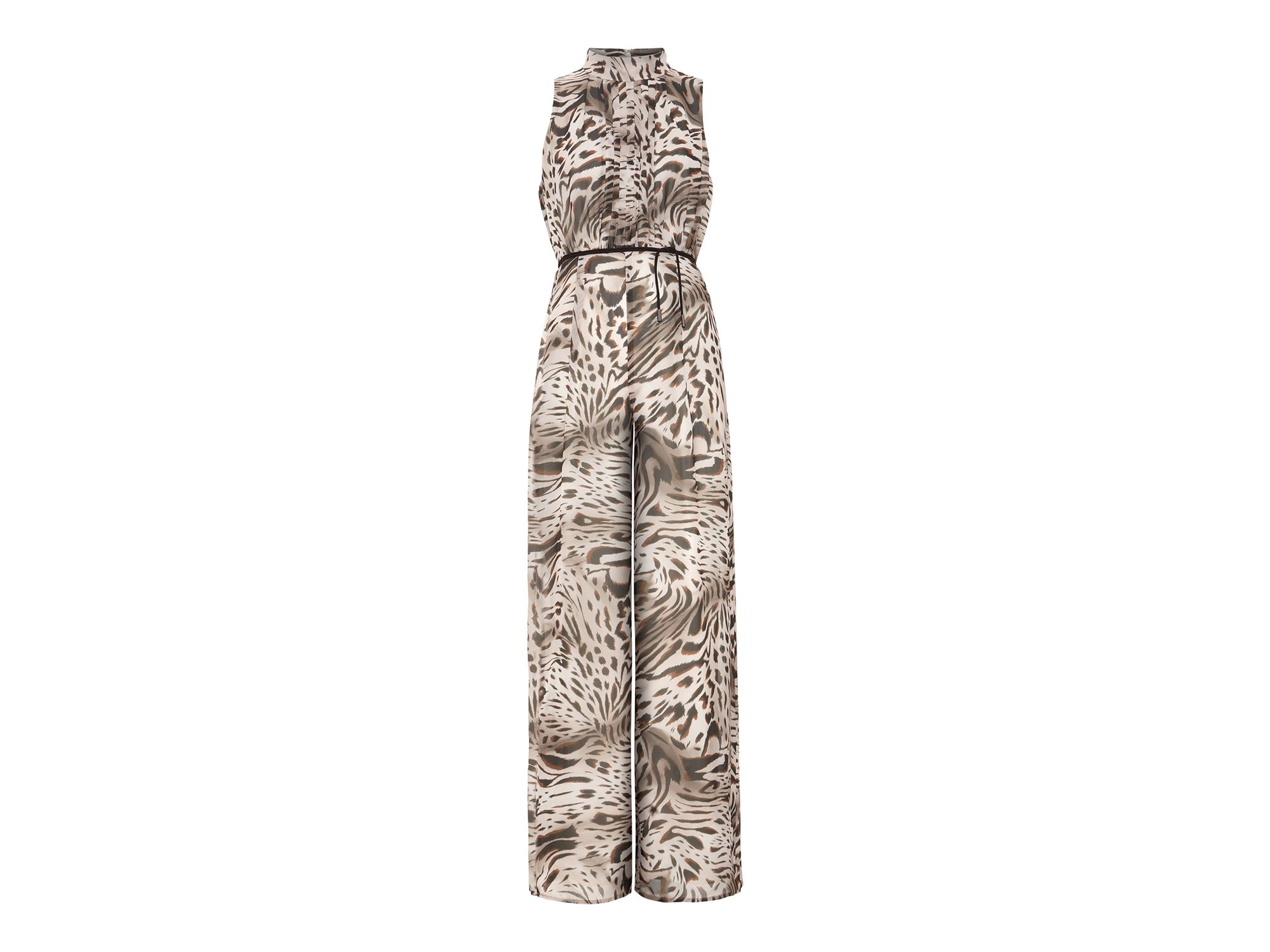 Lorainne Leopard Print Jumpsuit — Image 7