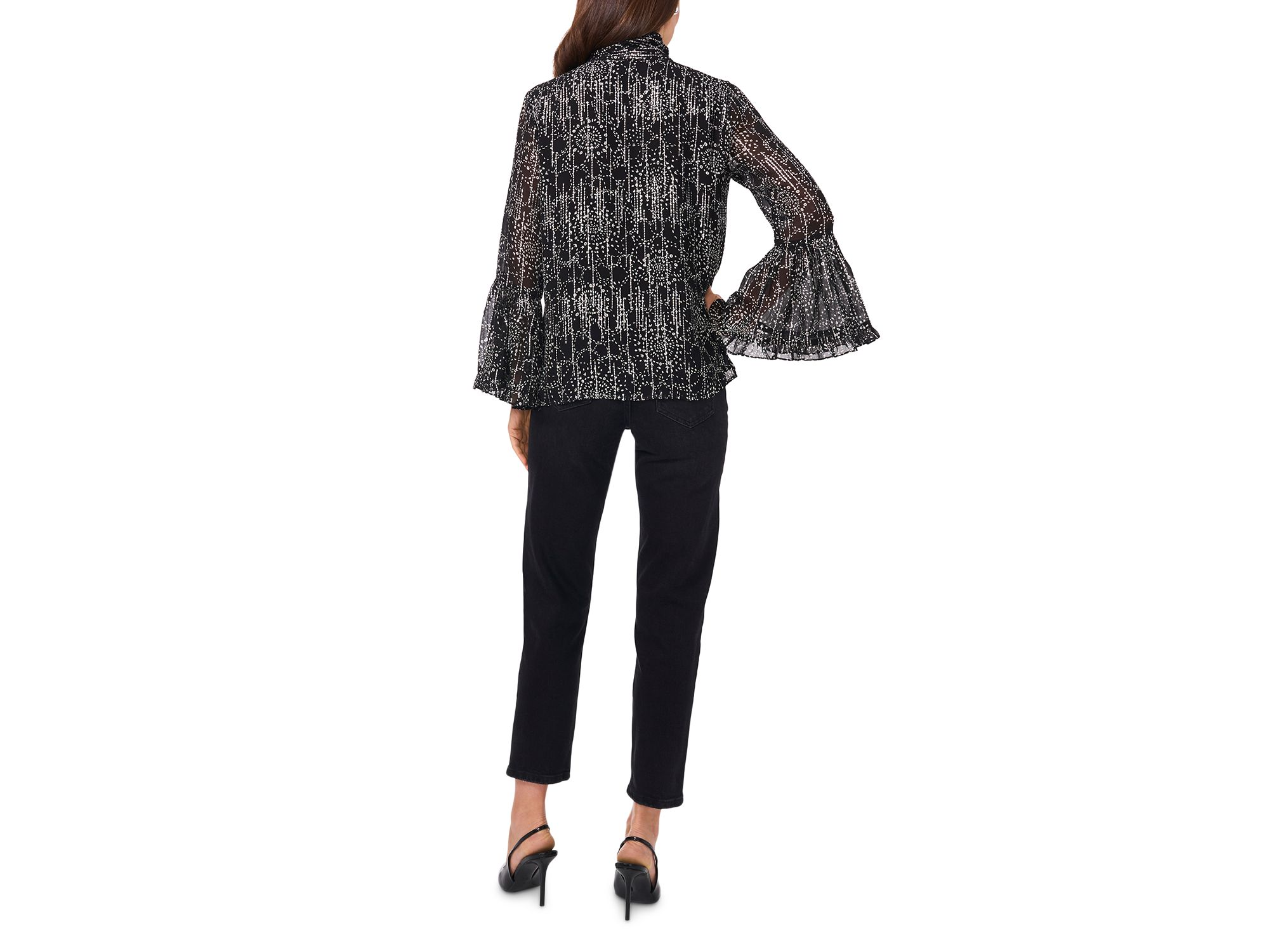 Fan Sleeve Blouse — Image 3