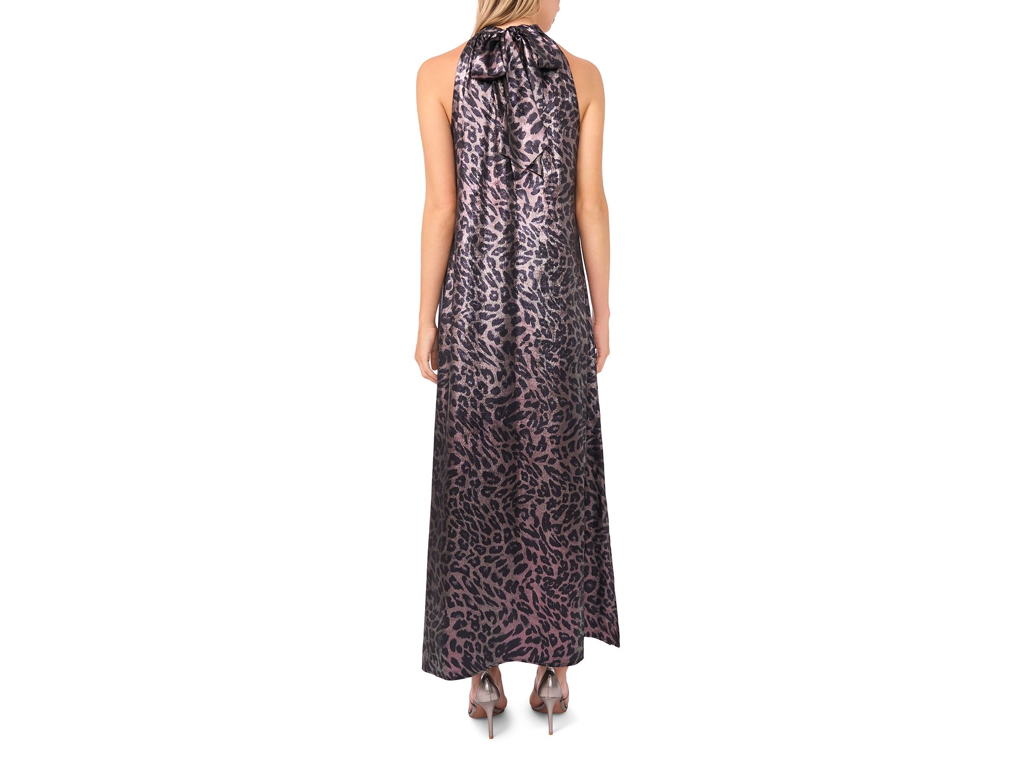 Halter High Neck Maxi Dress — Image 3